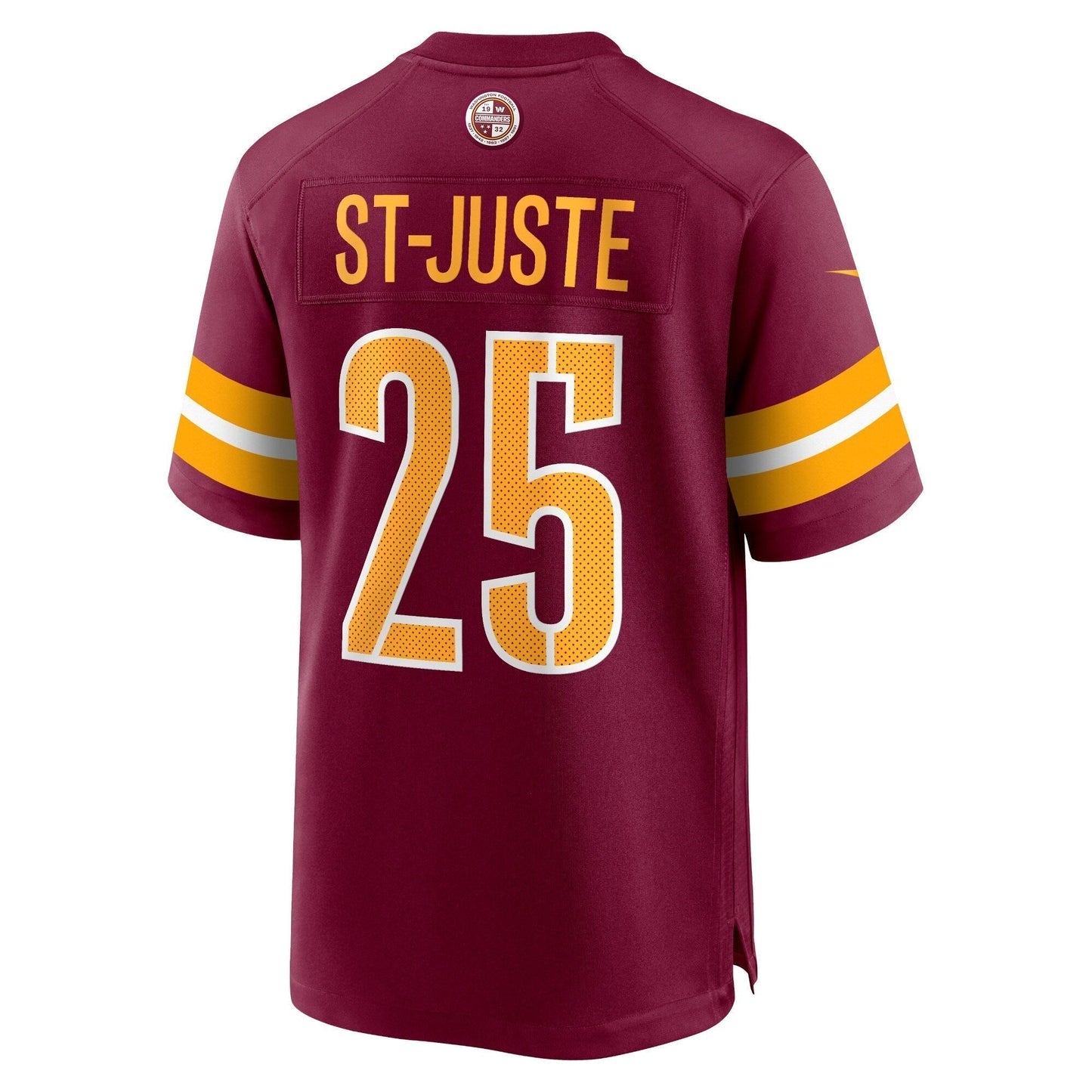 Benjamin St-Juste Washington Commanders Nike Game Jersey - Burgundy