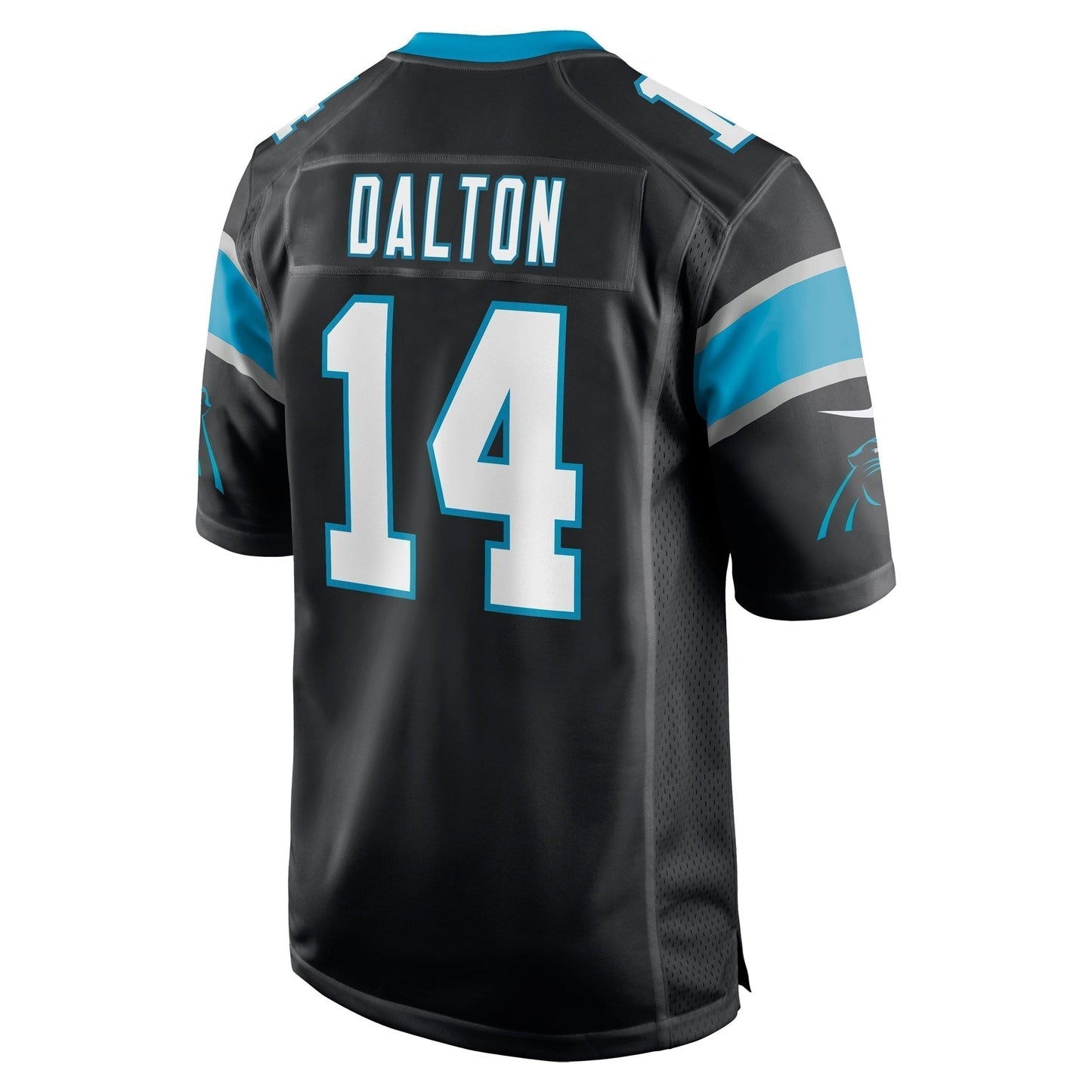 Andy Dalton Carolina Panthers Game Jersey - Black