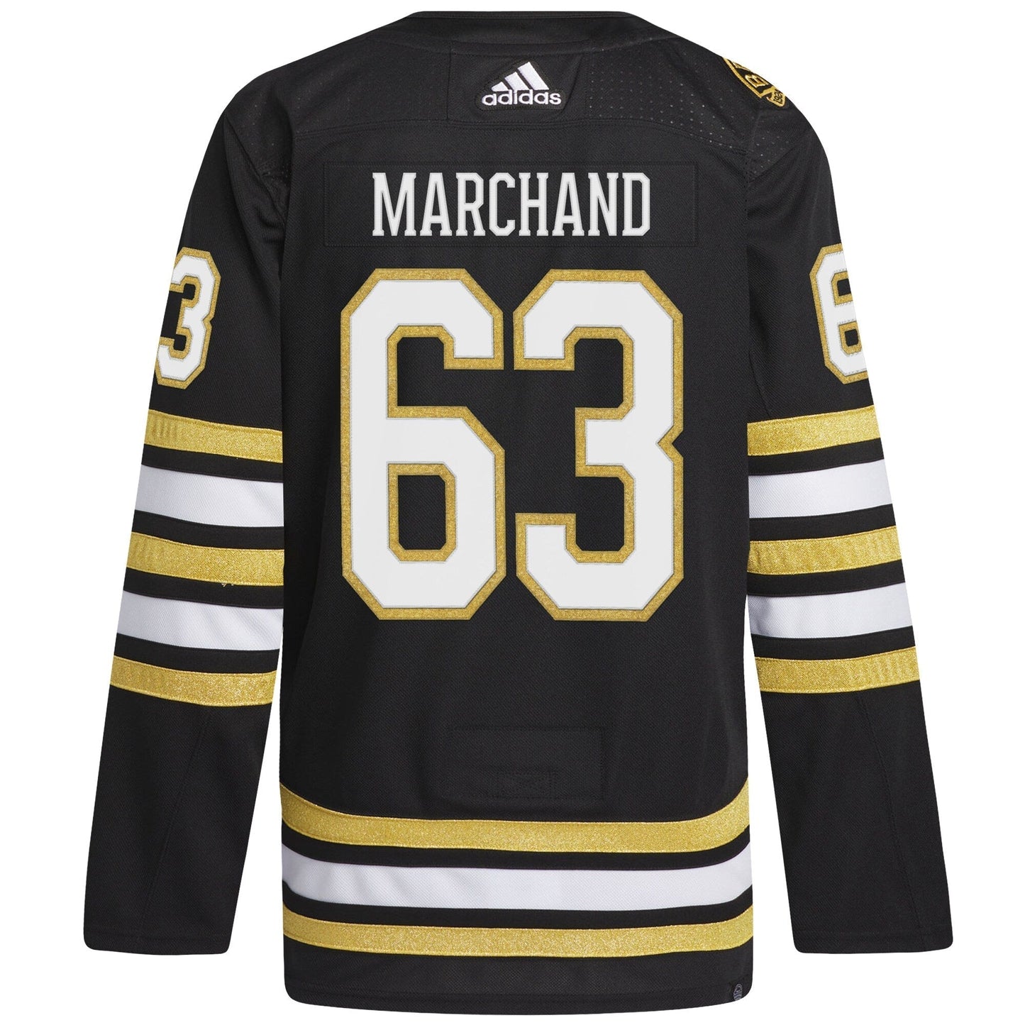 Brad Marchand Boston Bruins Primegreen 100th Anniversary Jersey - Black
