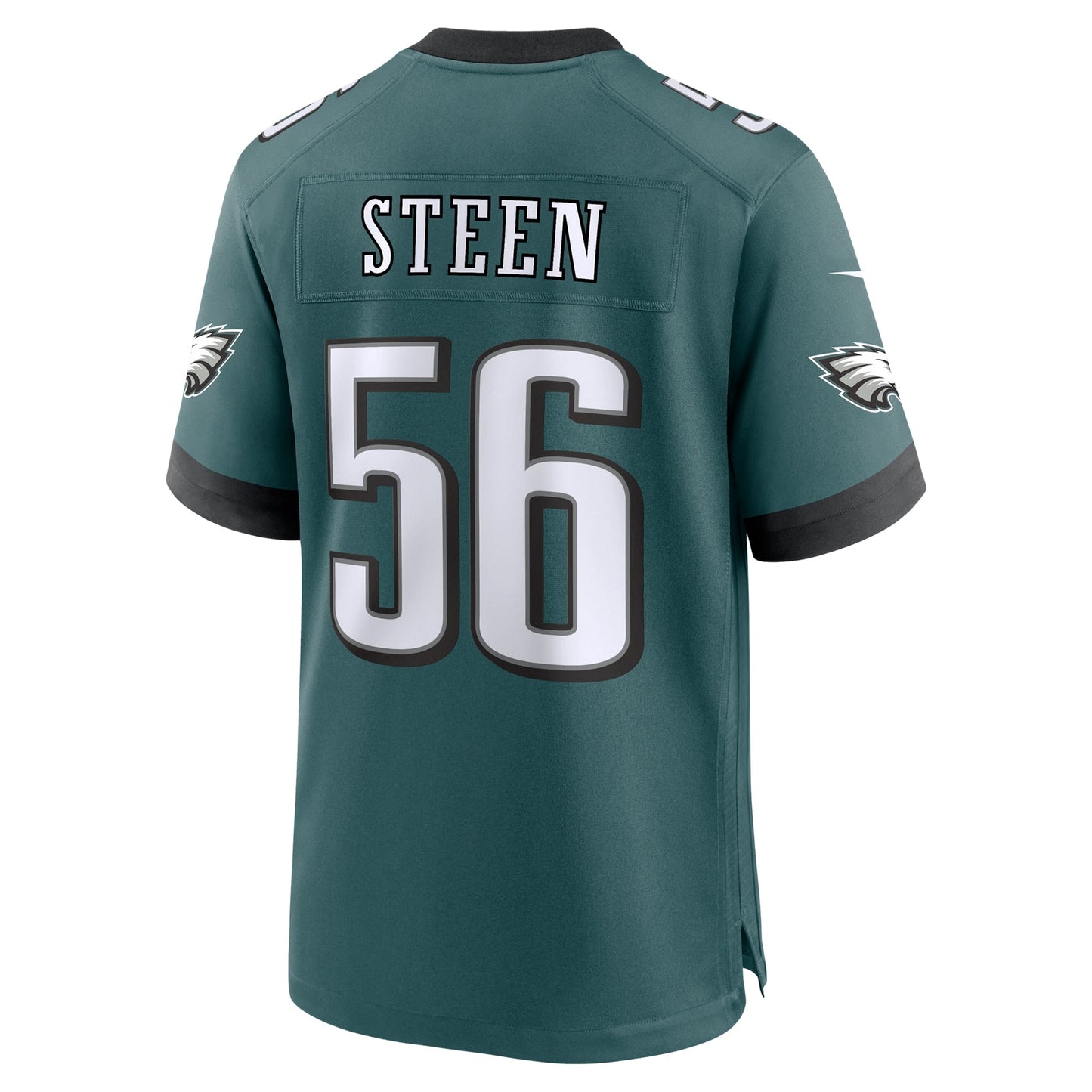 Tyler Steen Philadelphia Eagles Team Game Jersey - Midnight Green
