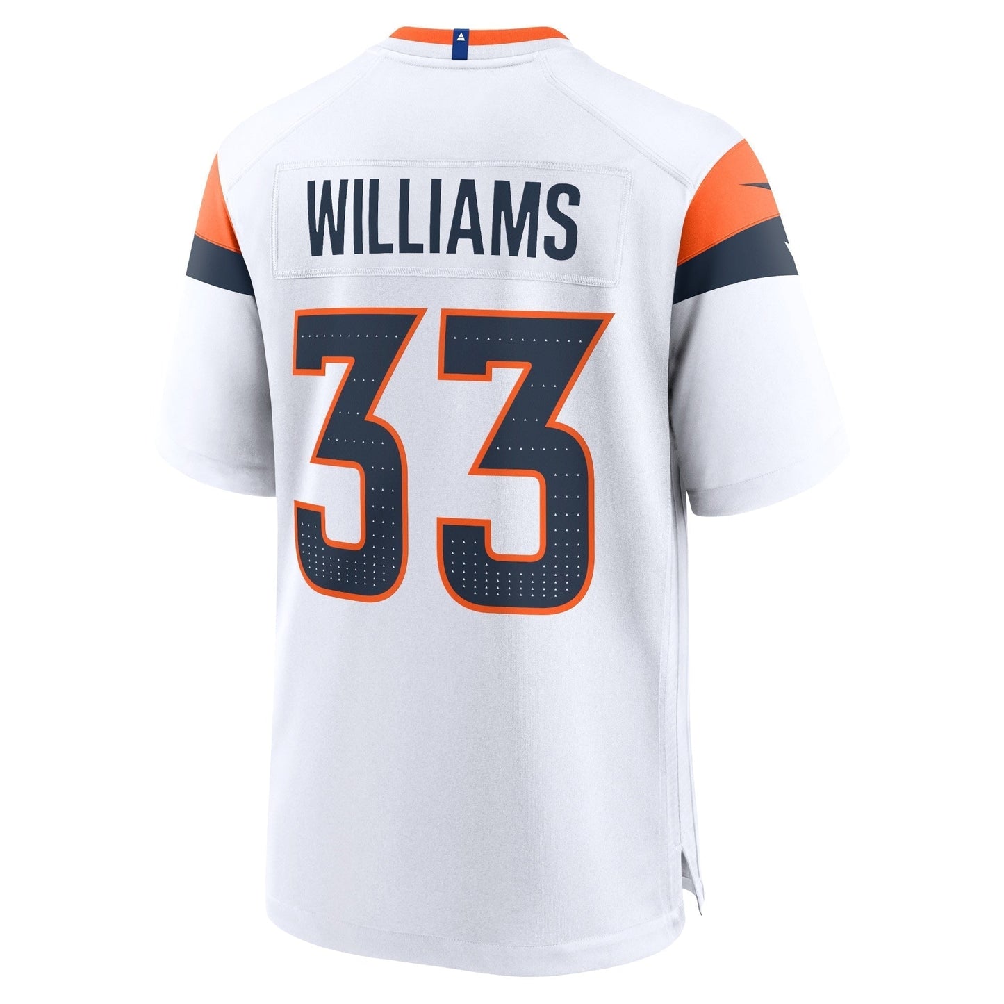Javonte Williams Denver Broncos Mile High Collection Game Jersey - White