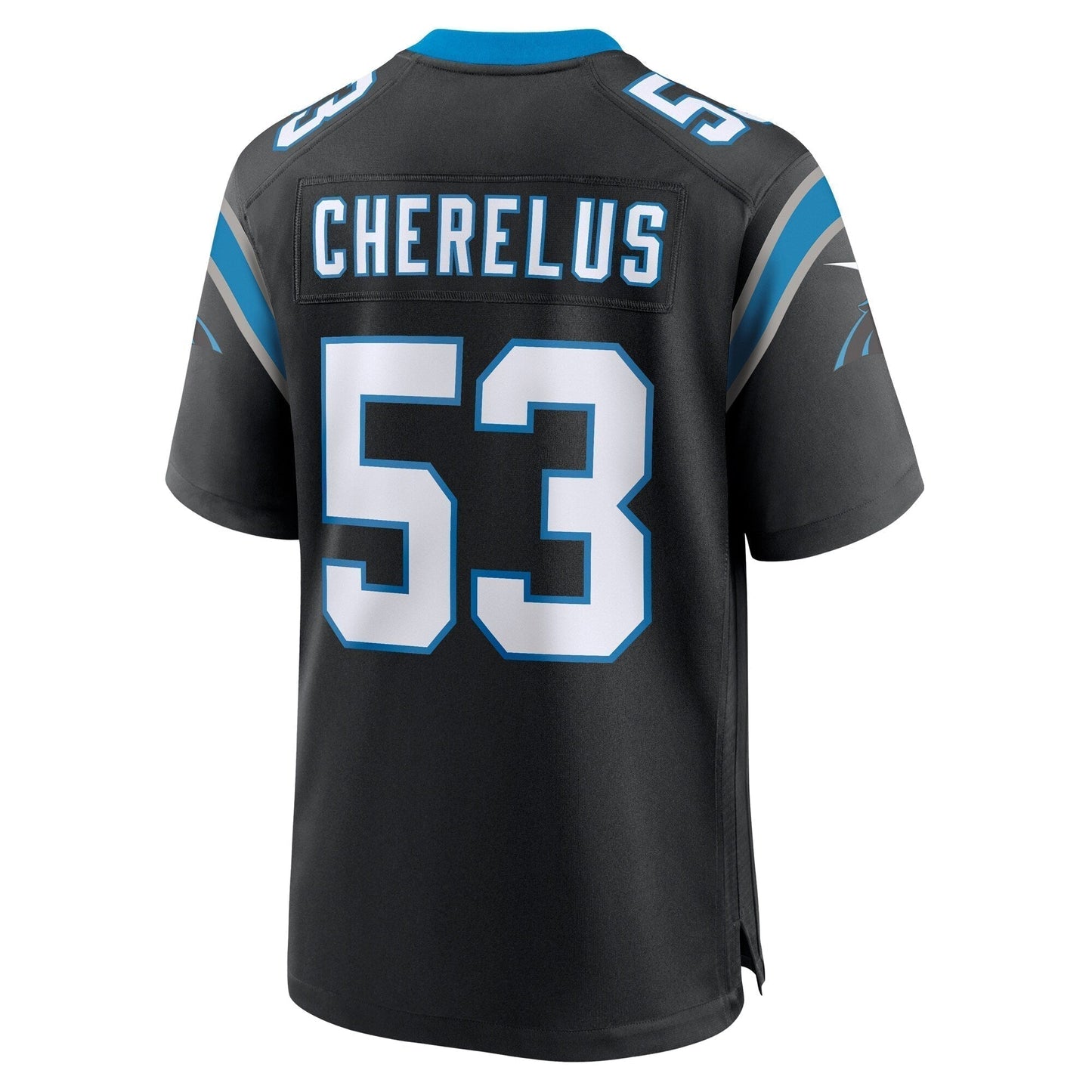Claudin Cherelus Carolina Panthers Team Game Jersey - Black