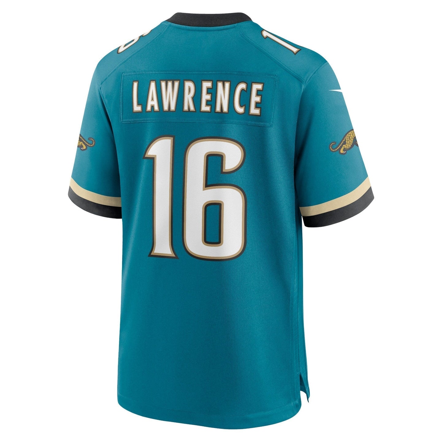 Trevor Lawrence Jacksonville Jaguars Prowler Throwback Game Jersey - Teal