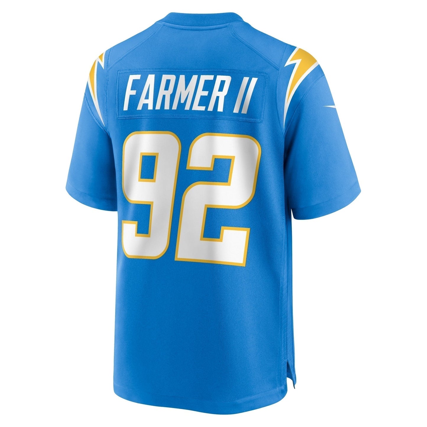 Andrew Farmer Los Angeles Chargers Team Game Jersey - Powder Blue