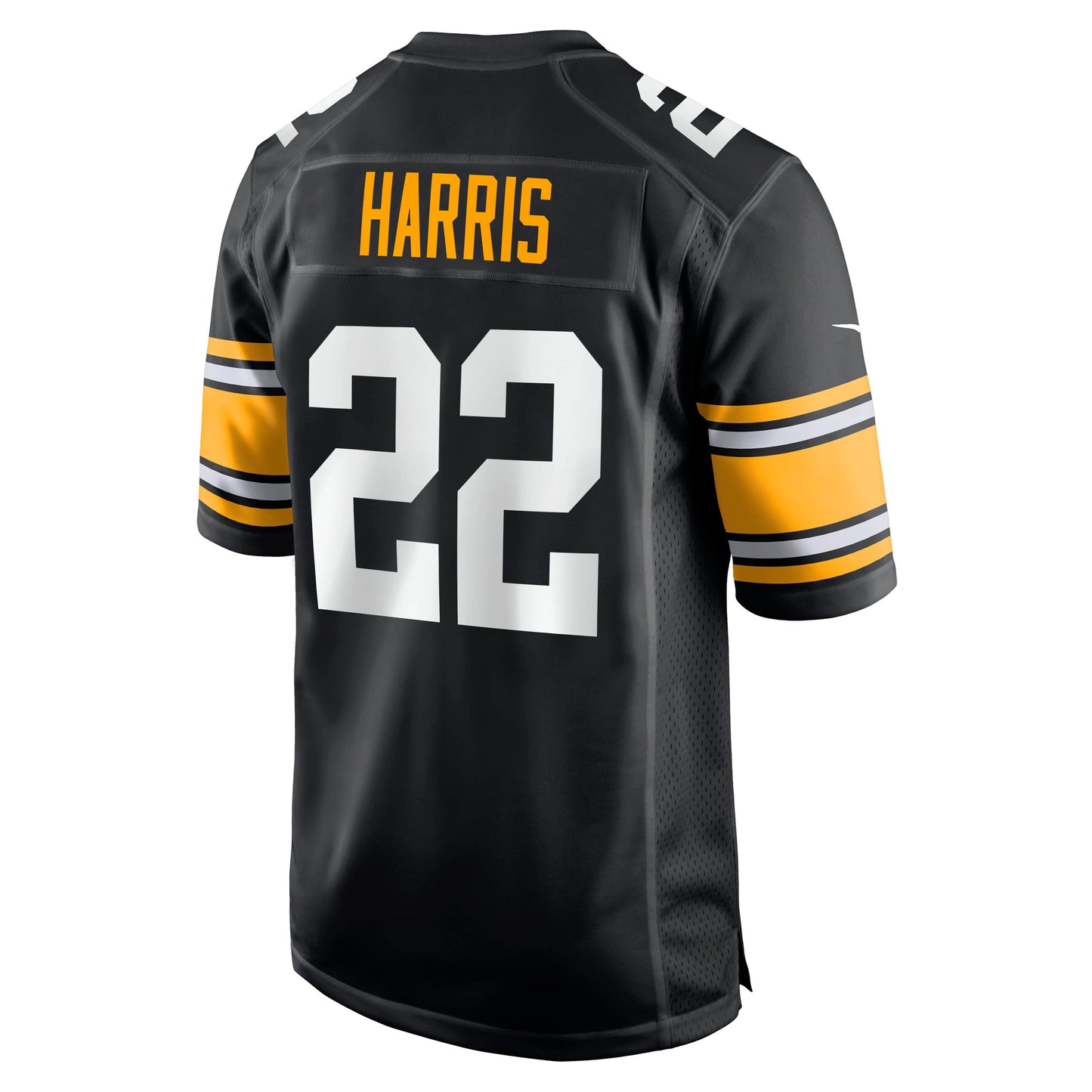Najee Harris Pittsburgh Steelers Game Jersey - Black