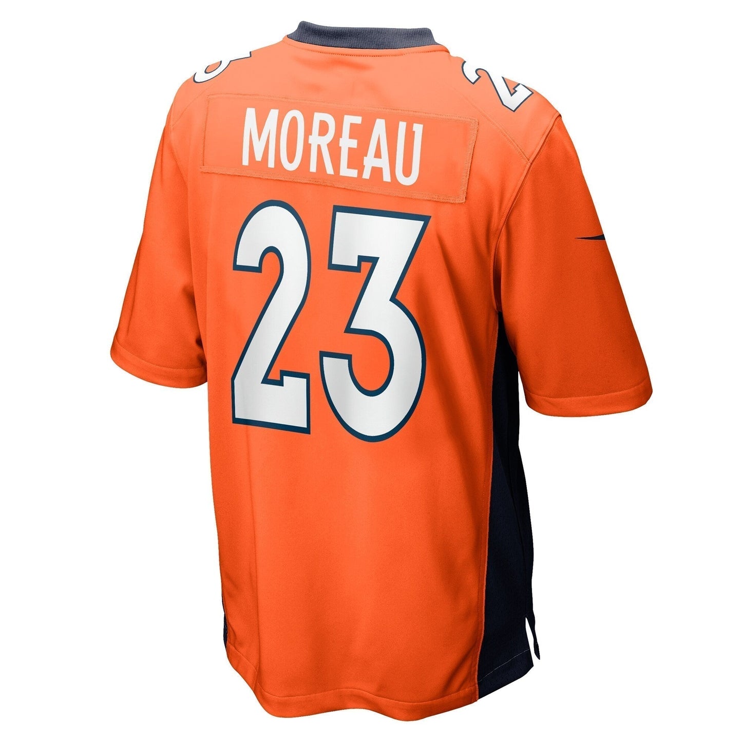 Fabian Moreau Denver Broncos Team Game Jersey - Orange