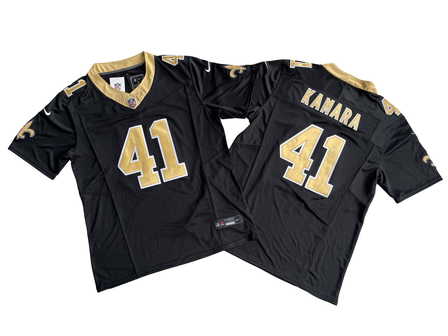 Kamara #41 New Orleans Saints Game Jersey - Black