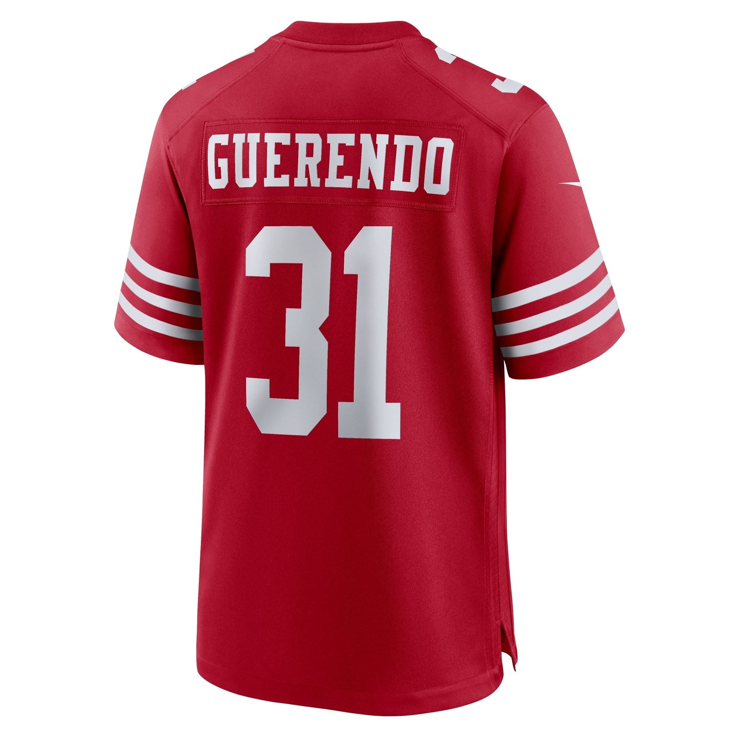 Isaac Guerendo San Francisco 49ers Game Jersey - Scarlet