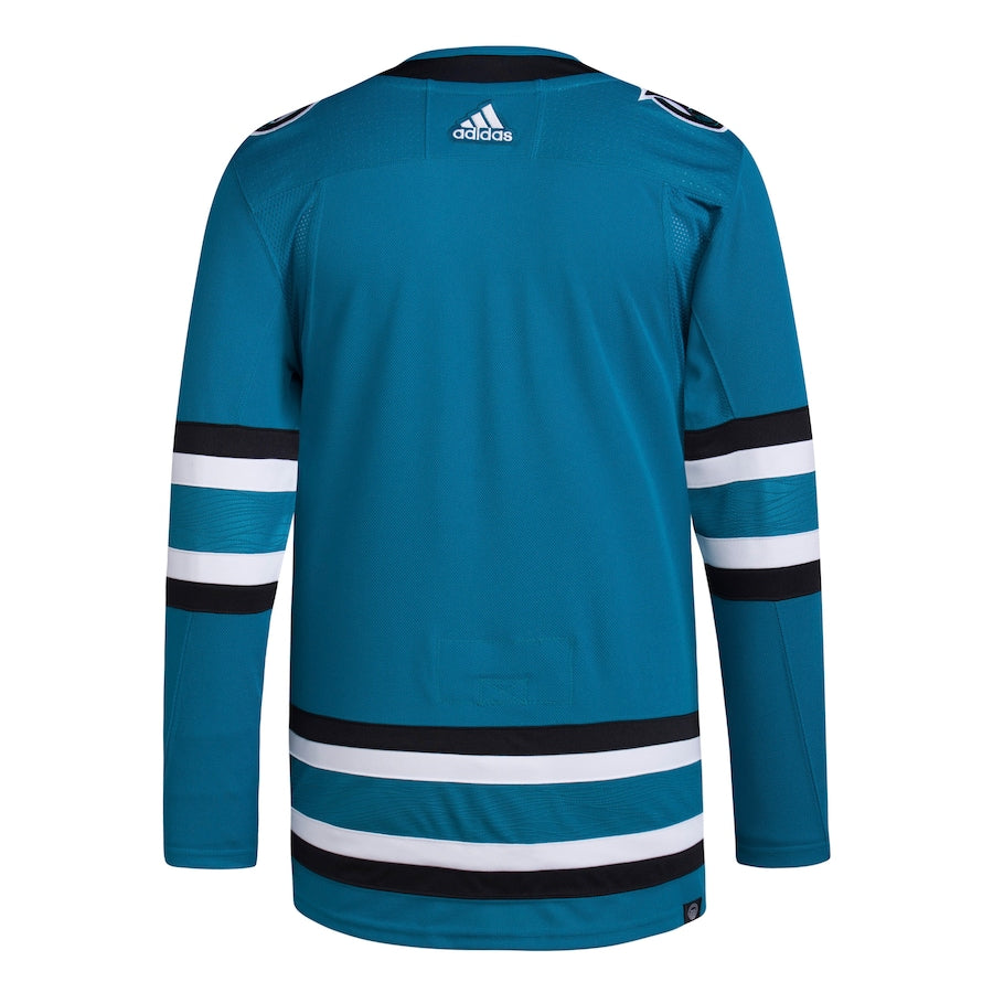 Men's San Jose Sharks Teal Home Primegreen Authentic Jersey