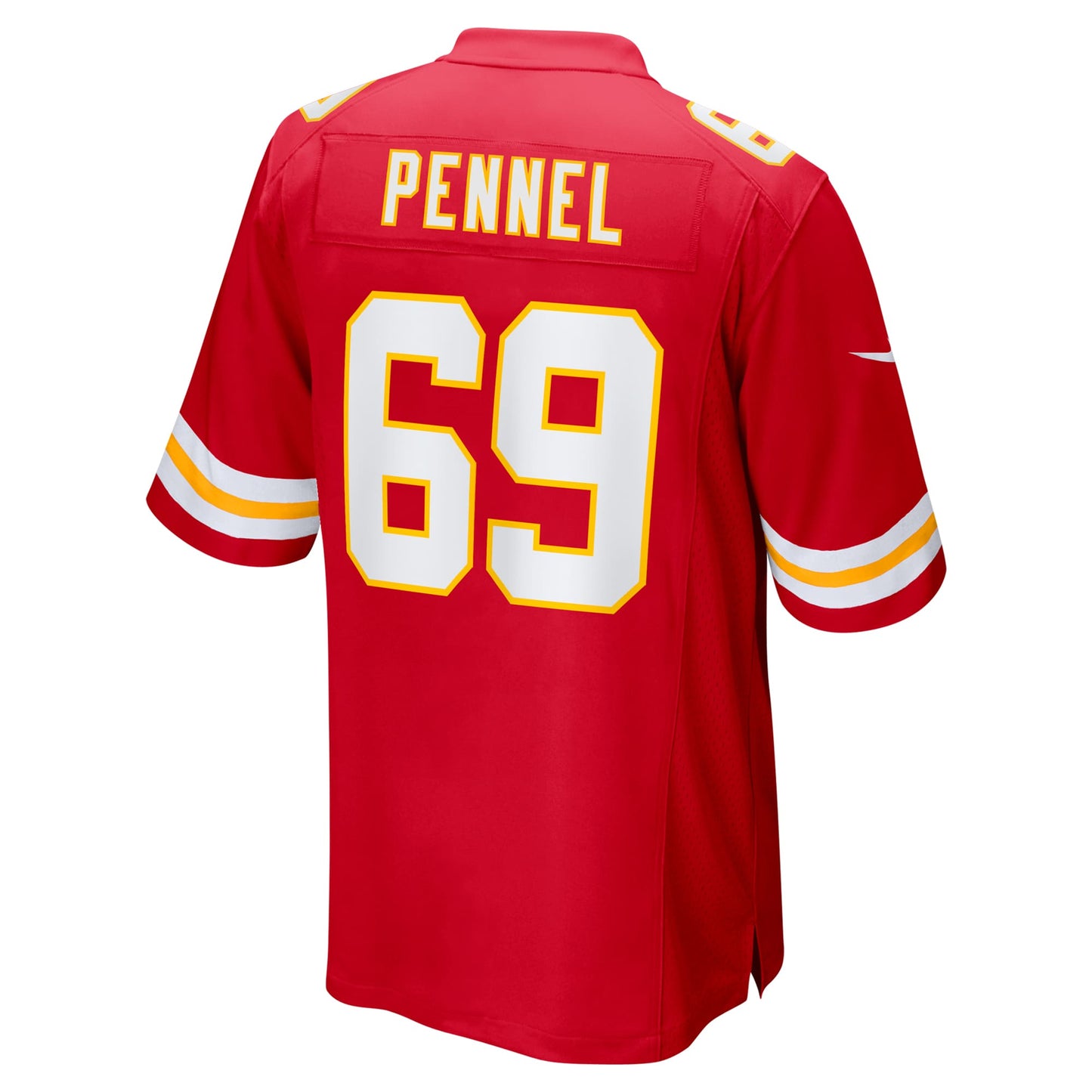 Mike Pennel Kansas City Chiefs Game Jersey - Red