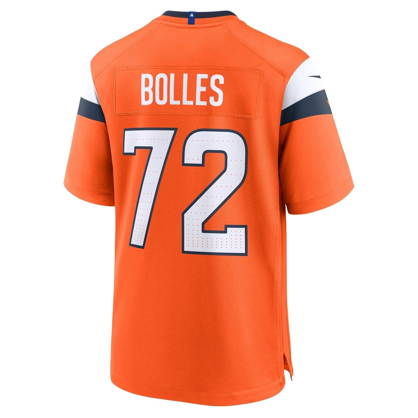 Garett Bolles Denver Broncos Team Game Jersey - Orange