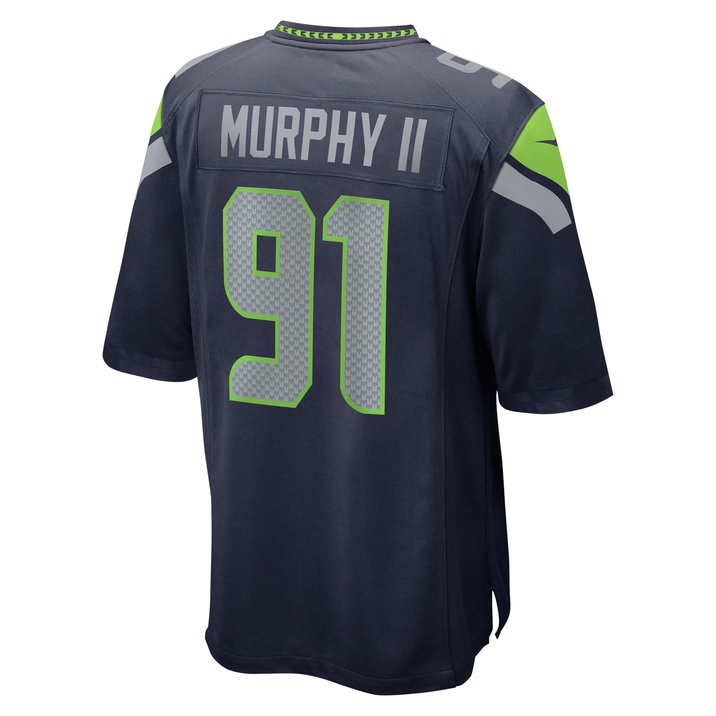 Seattle Seahawks Byron Murphy II College Navy Player Game Jersey