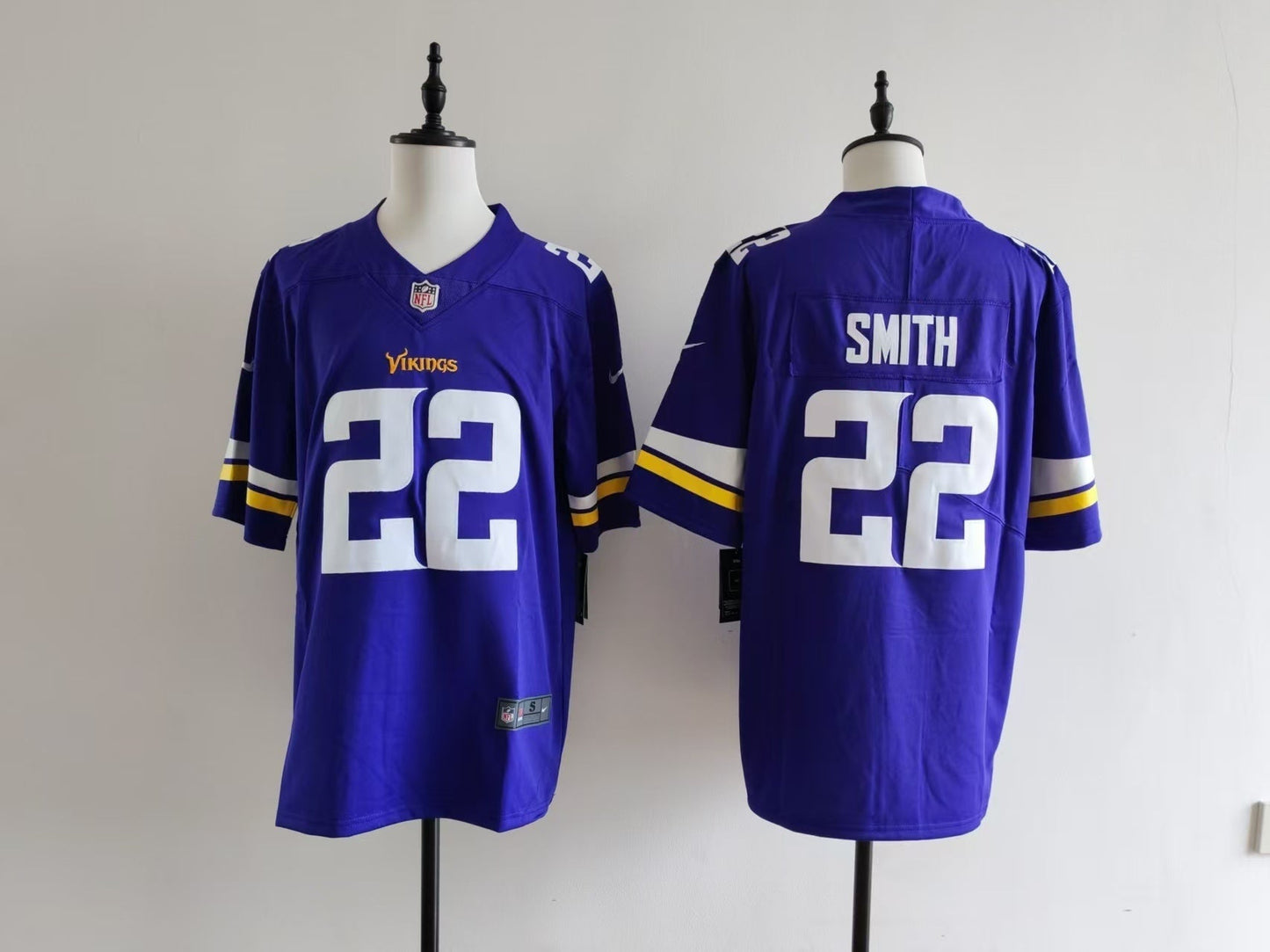 Men's Minnesota Vikings Harrison Smith Jersey - Purple#22