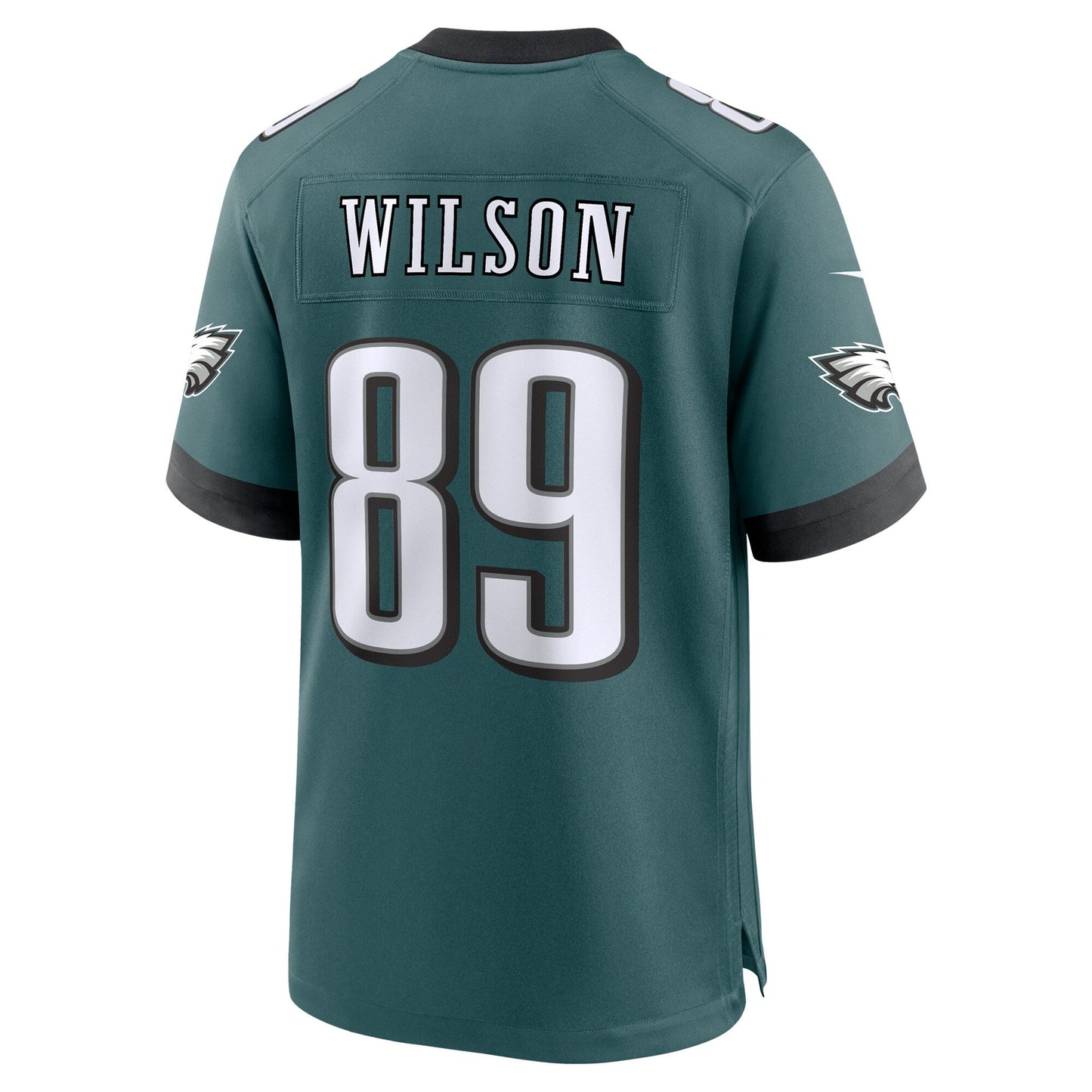 Johnny Wilson Philadelphia Eagles Team Game Jersey - Midnight Green