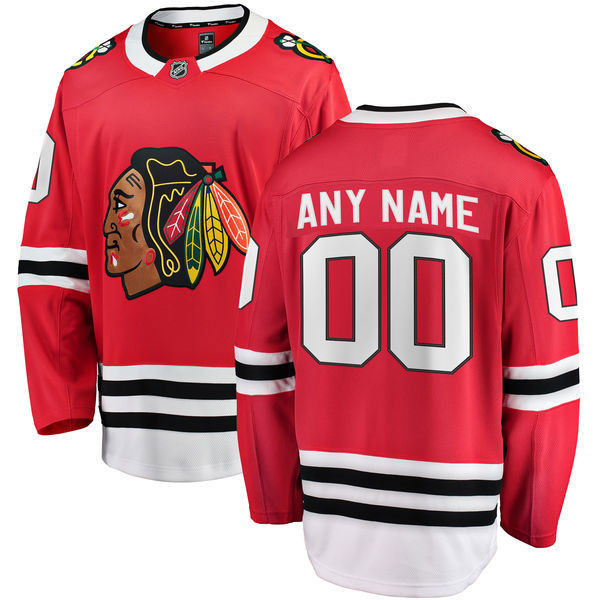 Custom Chicago Blackhawks Jersey