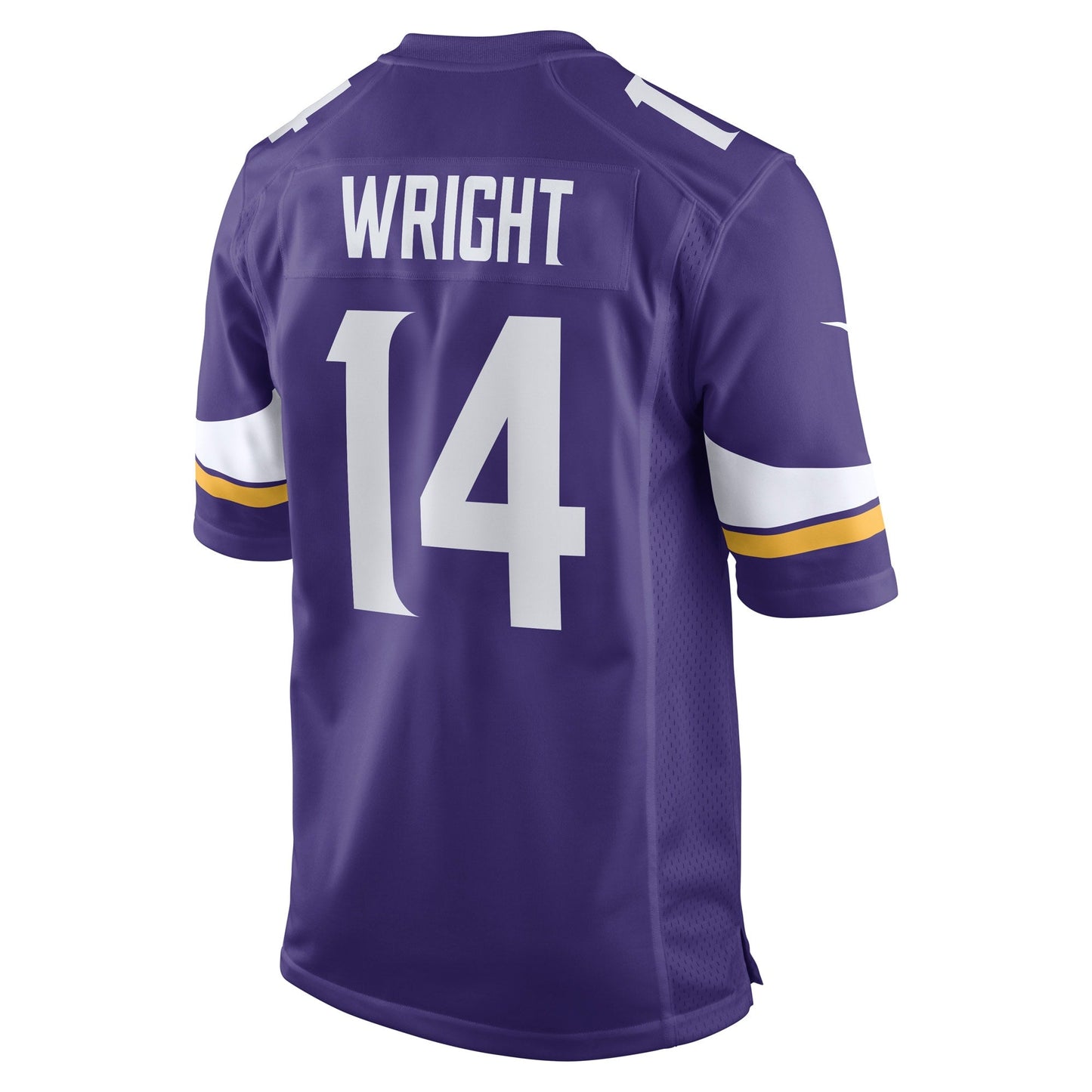 Ryan Wright Minnesota Vikings Game Jersey - Purple