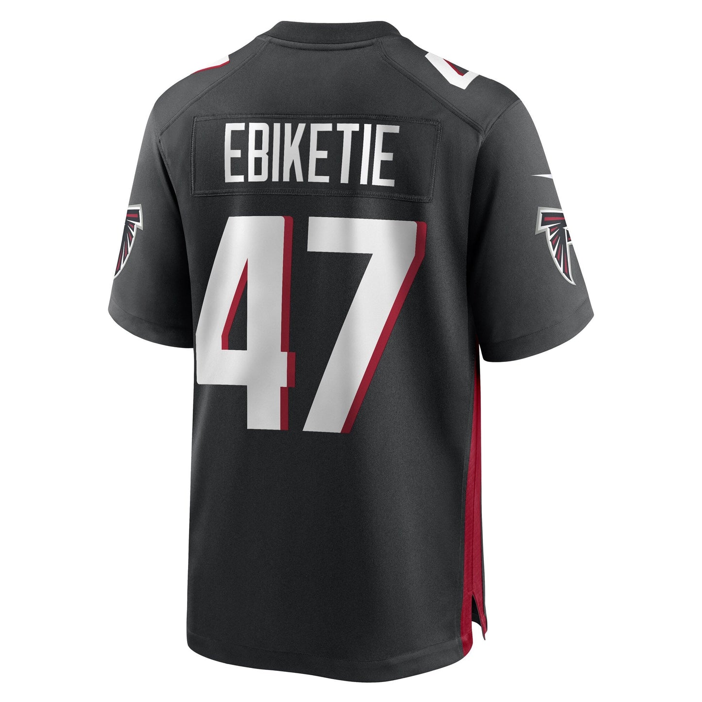 Arnold Ebiketie Atlanta Falcons Game Jersey - Black
