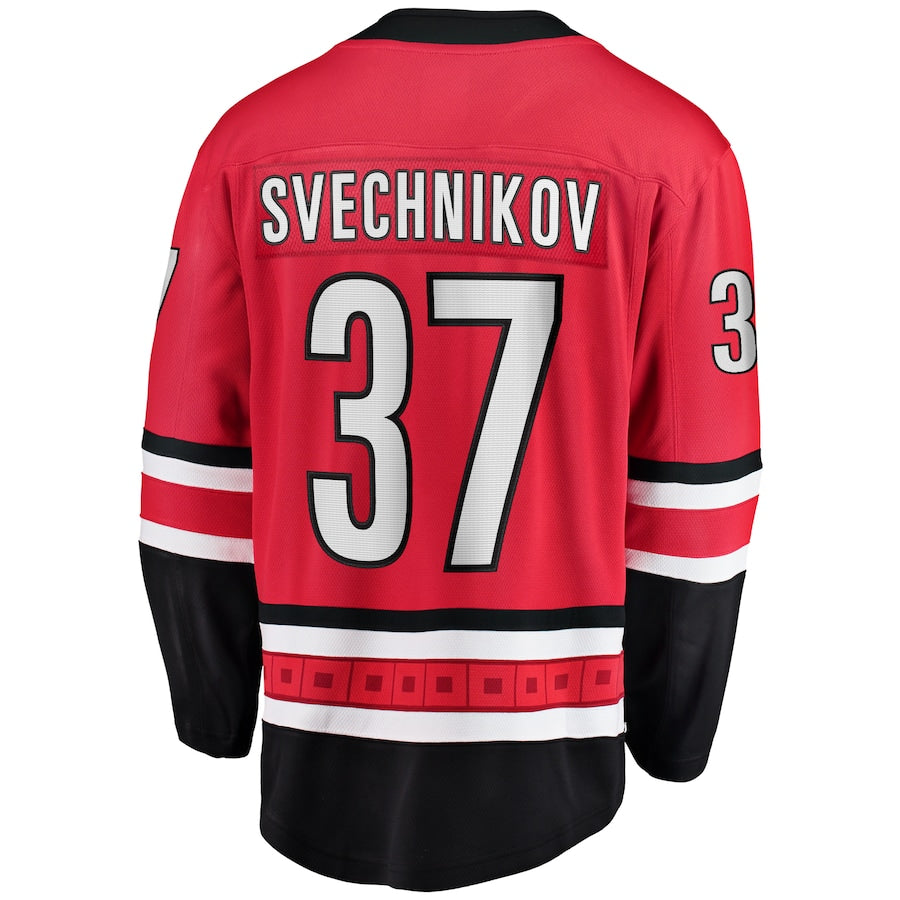 Andrei Svechnikov Carolina Hurricanes Alternate Breakaway Jersey - Red