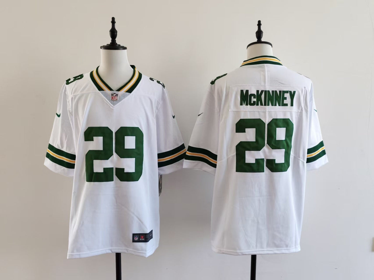 Men's Green Bay Packers Xavier McKinney Jersey - White