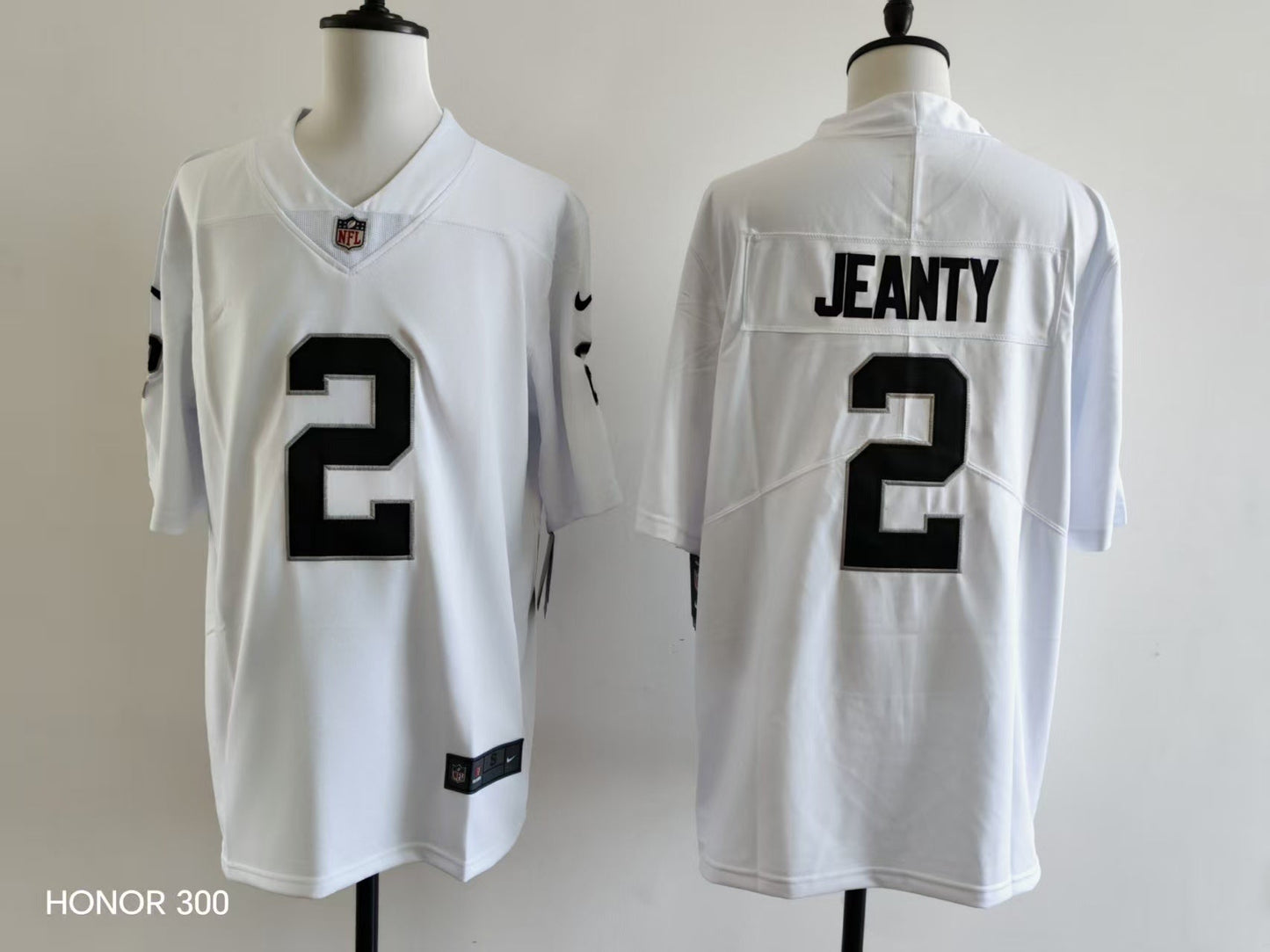 Men's Oakland Raiders Ashton Jeanty Jersey - White