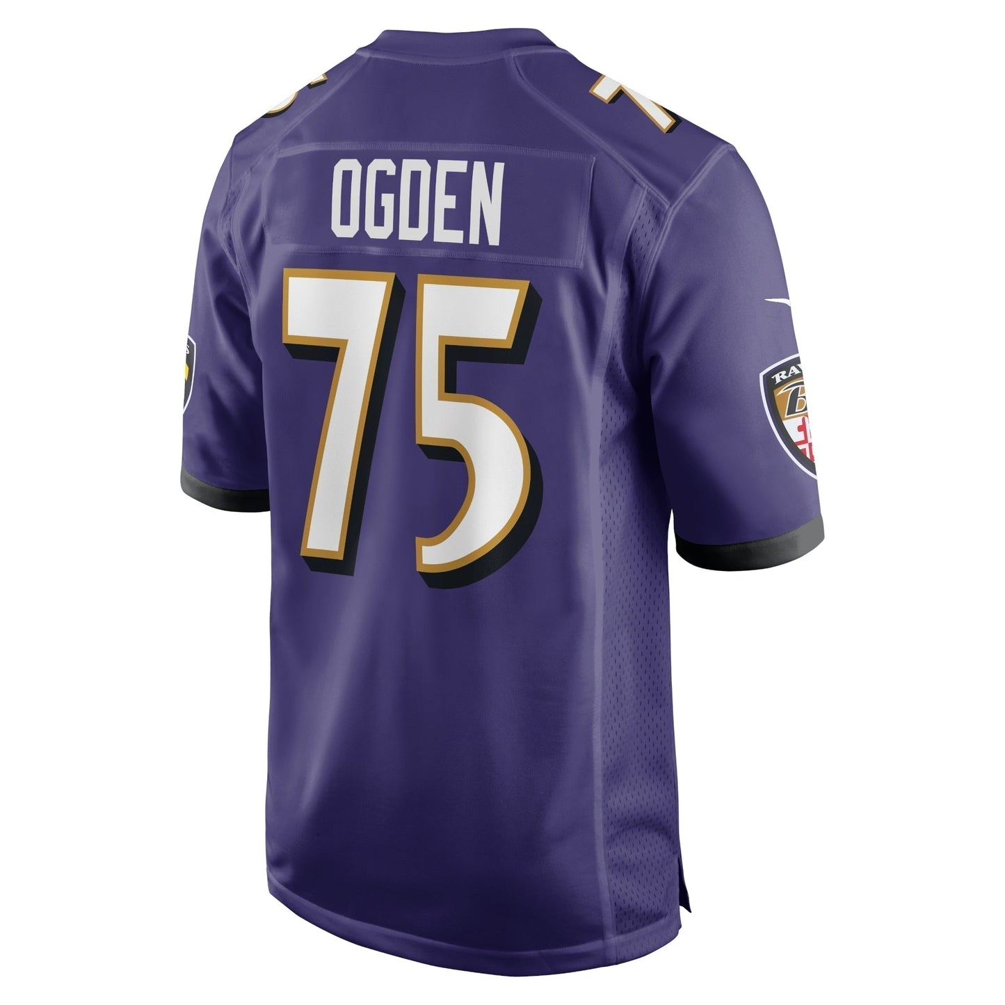 Jonathan Ogden Baltimore Ravens Retired Game Jersey - Purple
