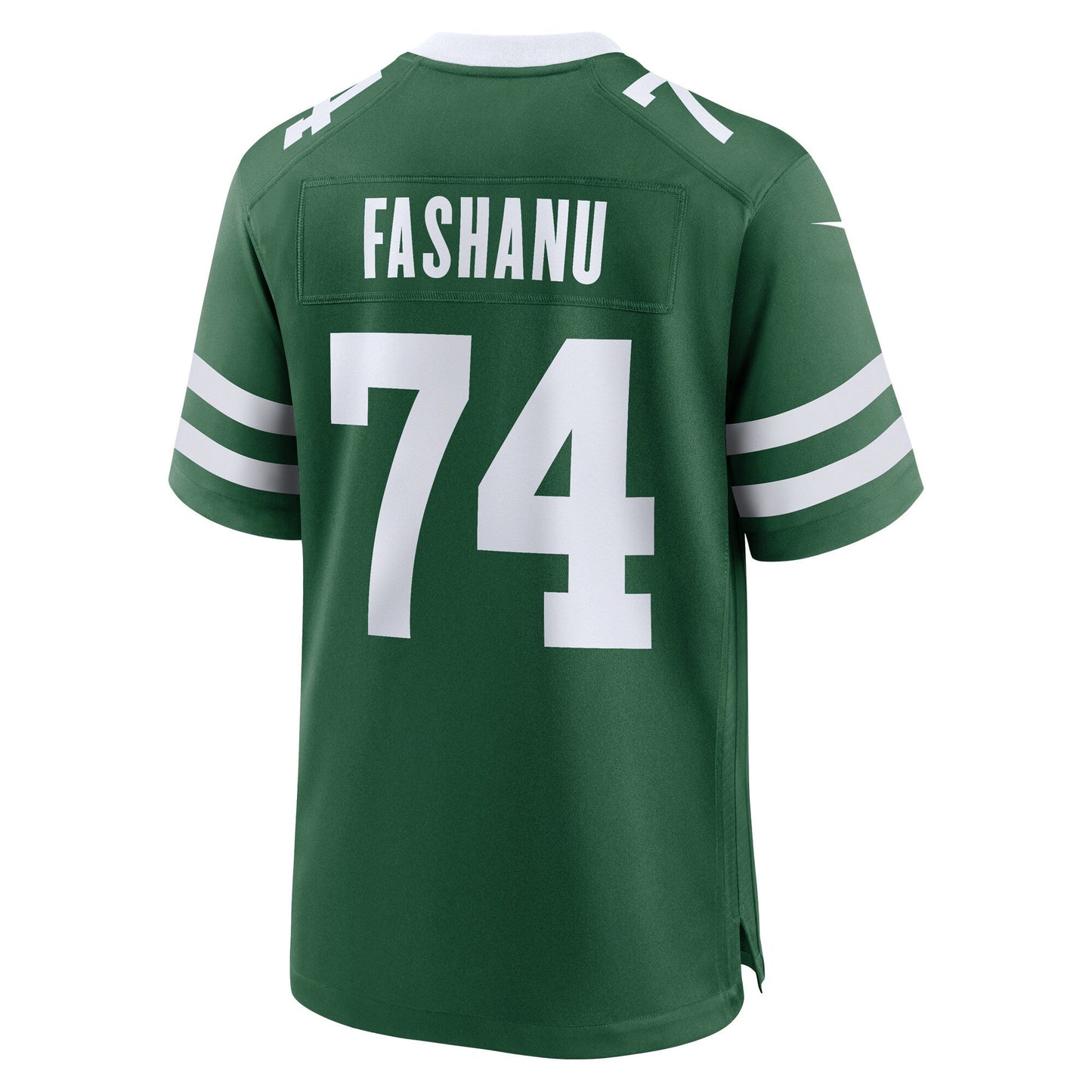 Olu Fashanu New York Jets 2024 NFL Draft First Round Pick Game Jersey - Gotham Green