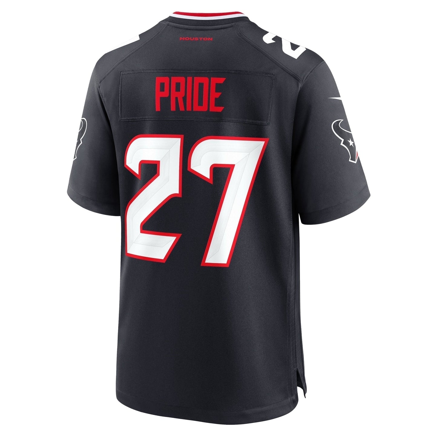 Troy Pride Houston Texans Team Game Jersey - Navy