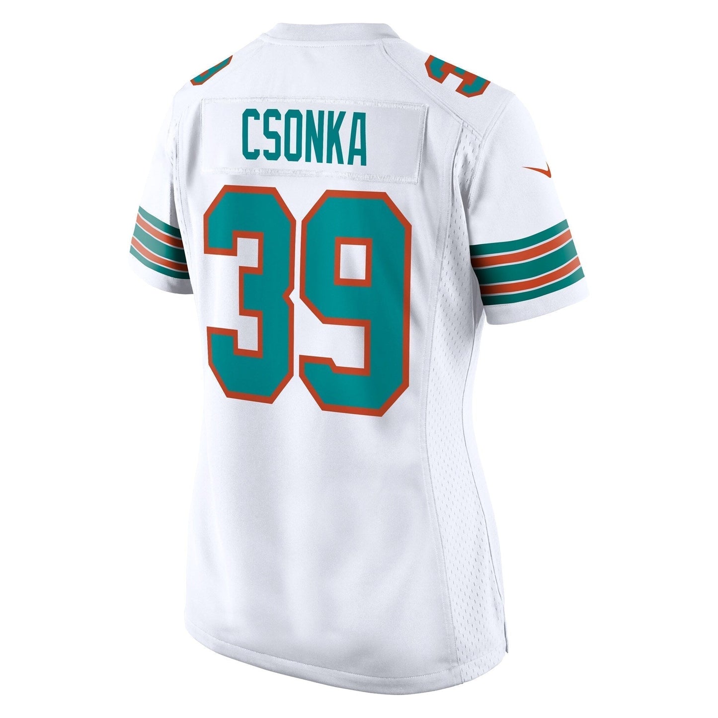 Larry Csonka Miami Dolphins Retired Jersey - White