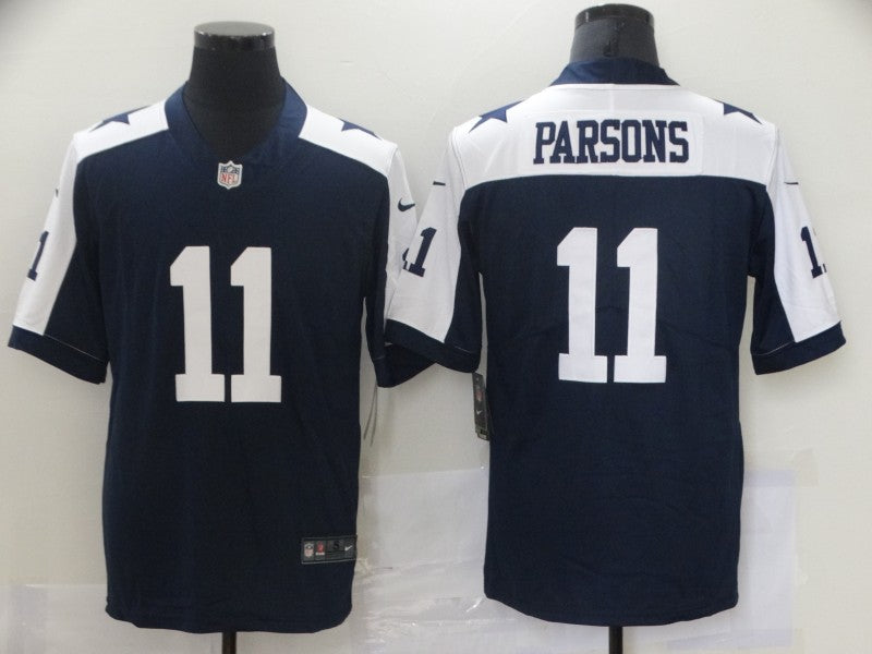 Men's Dallas Cowboys Micah Parsons Navy Alternate Limited Game Jersey
