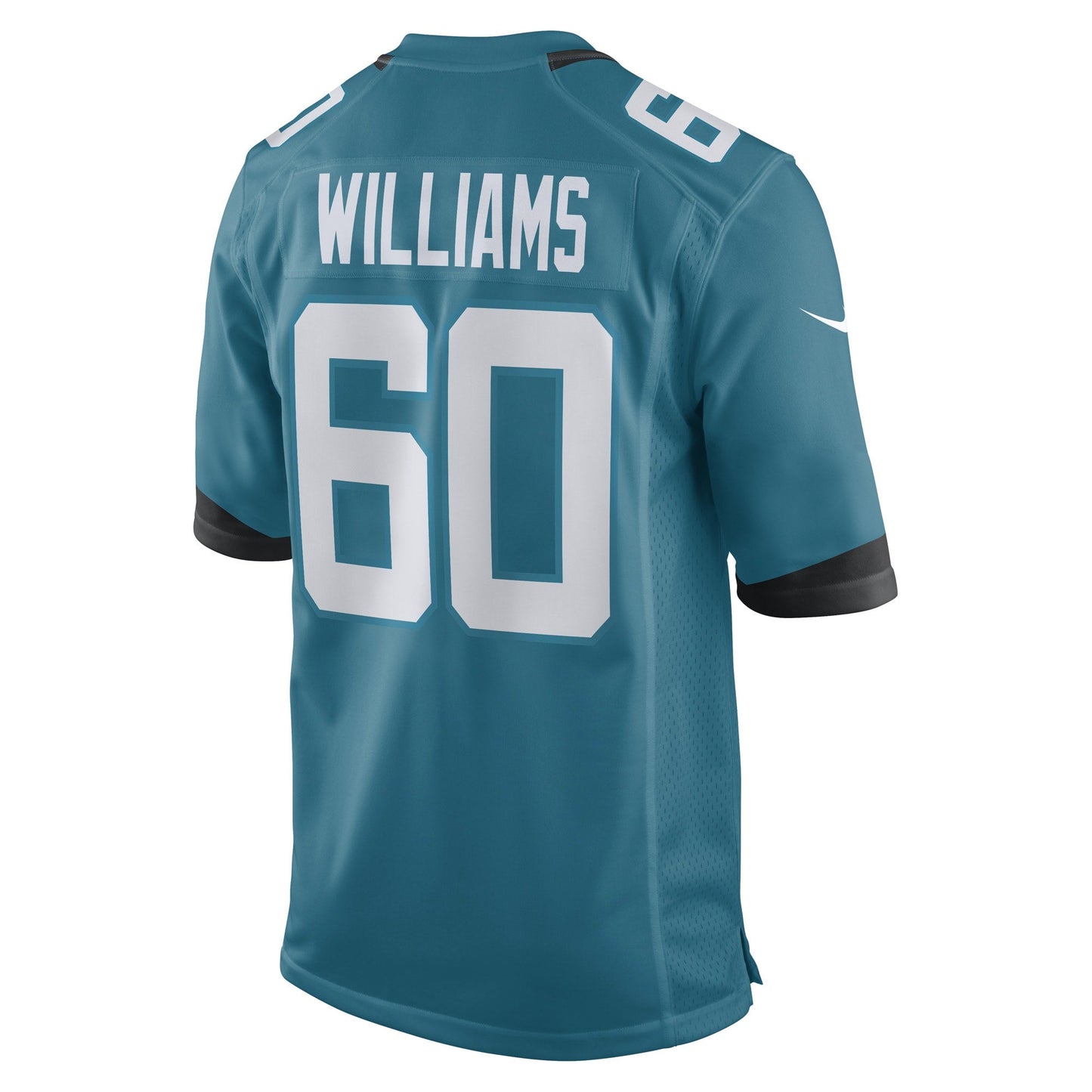 Darryl Williams Jacksonville Jaguars Game Jersey - Teal