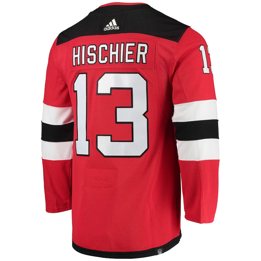 Nico Hischier New Jersey Devils Home Primegreen Jersey - Red