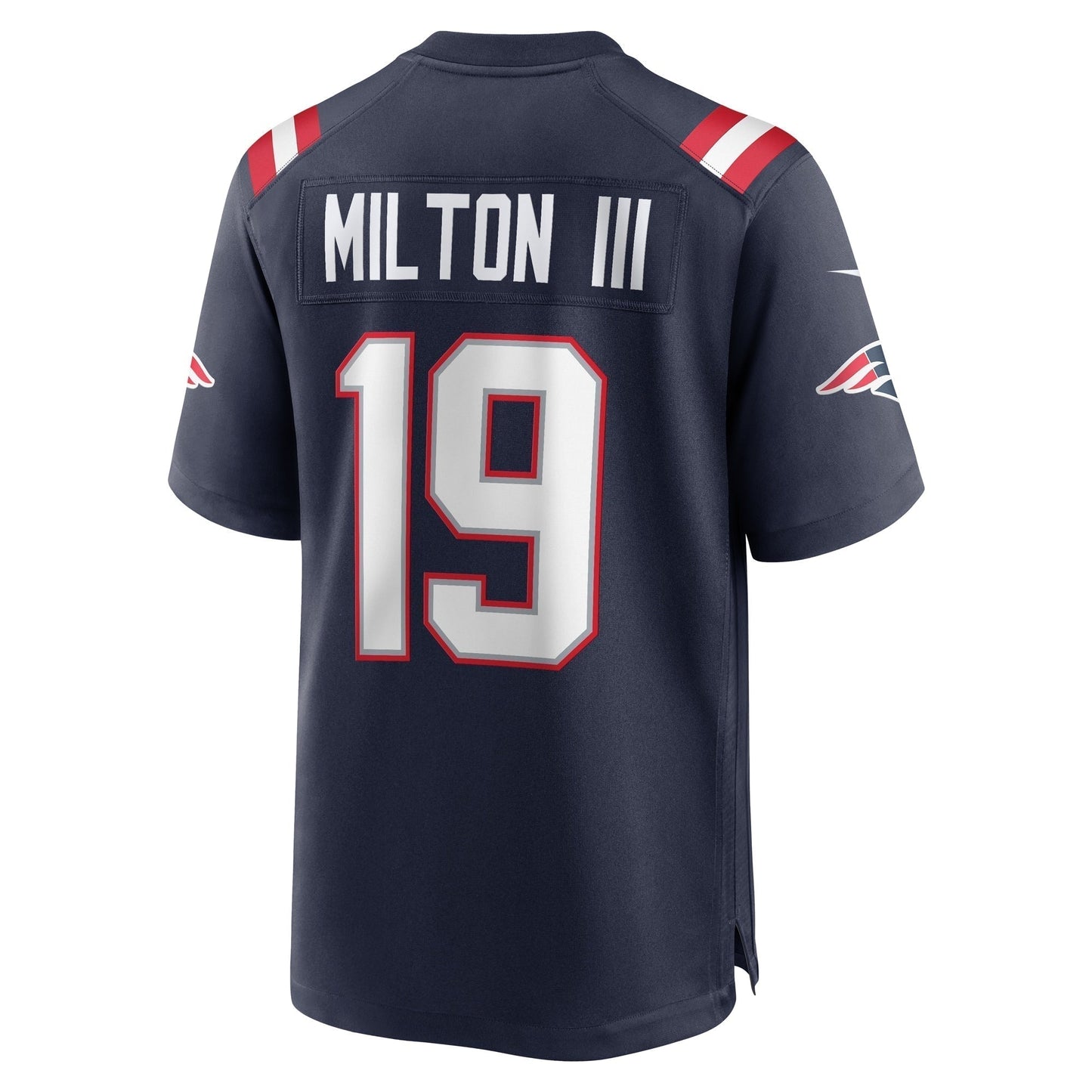 Joe Milton III New England Patriots Game Jersey - Navy