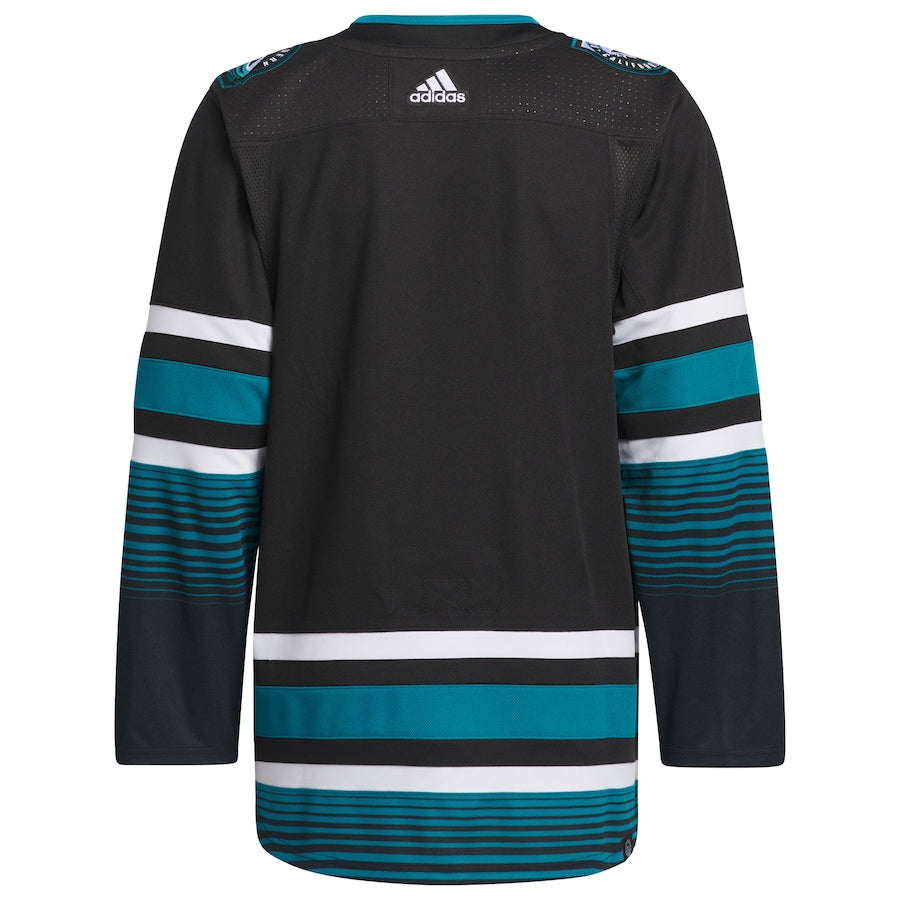 Men's San Jose Sharks Black Alternate Authentic Primegreen Jersey