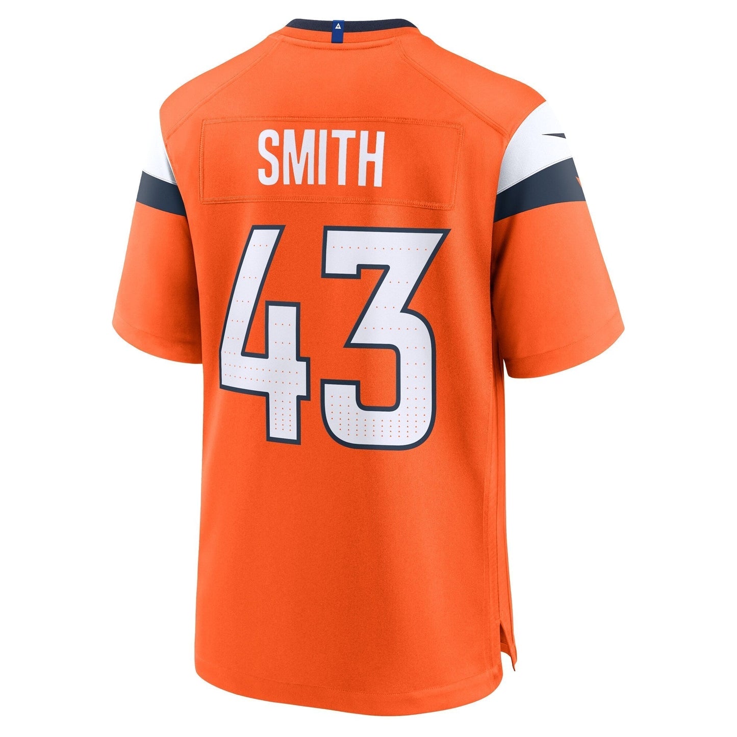 Keidron Smith Denver Broncos Team Game Jersey - Orange