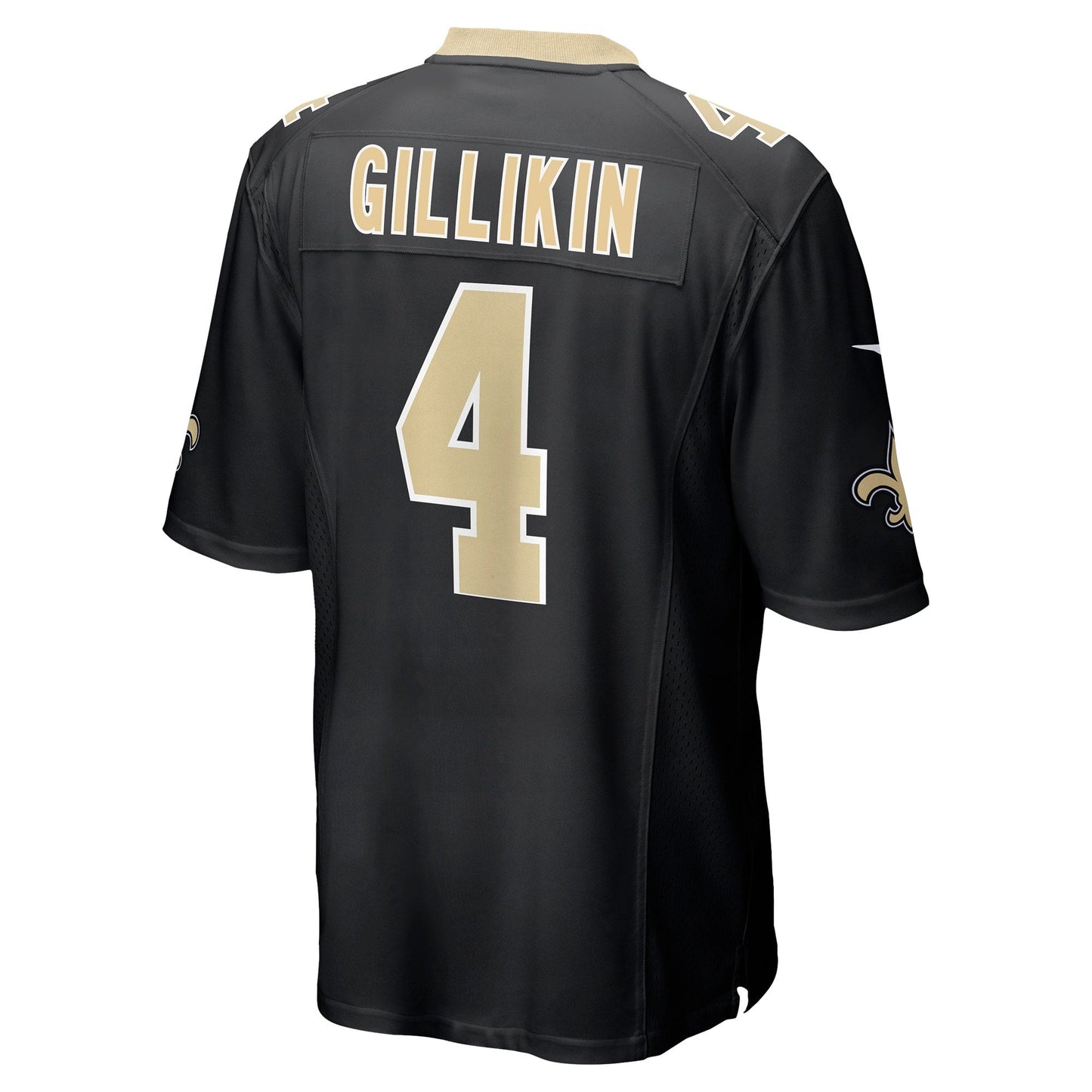 Blake Gilikin New Orleans Saints Game Jersey - Black