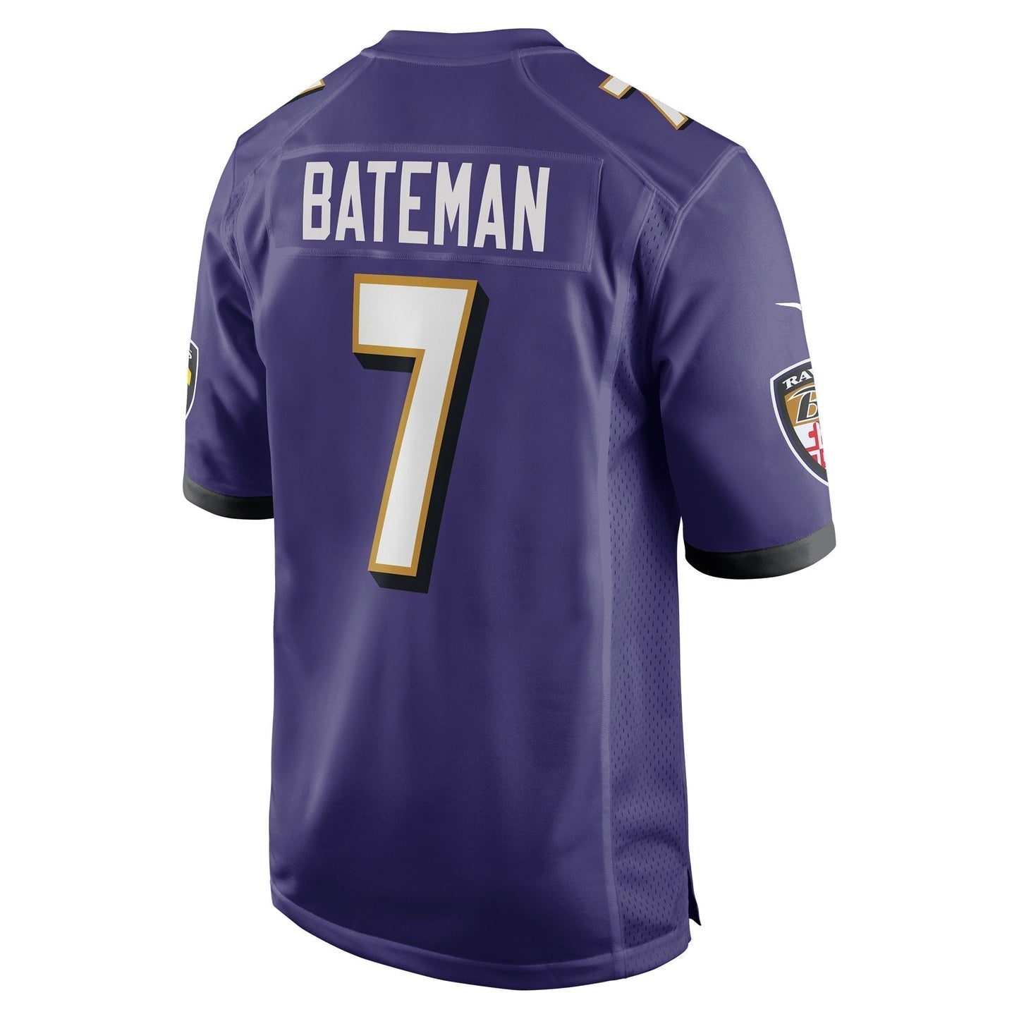 Rashod Bateman Baltimore Ravens Game Jersey - Purple