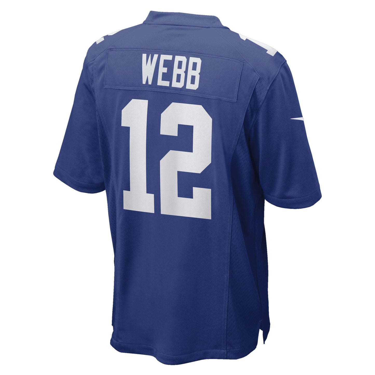 Davis Webb New York Giants Game Jersey - Royal