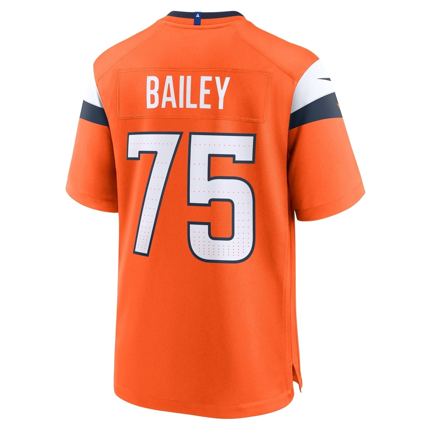 Quinn Bailey Denver Broncos Team Game Jersey - Orange