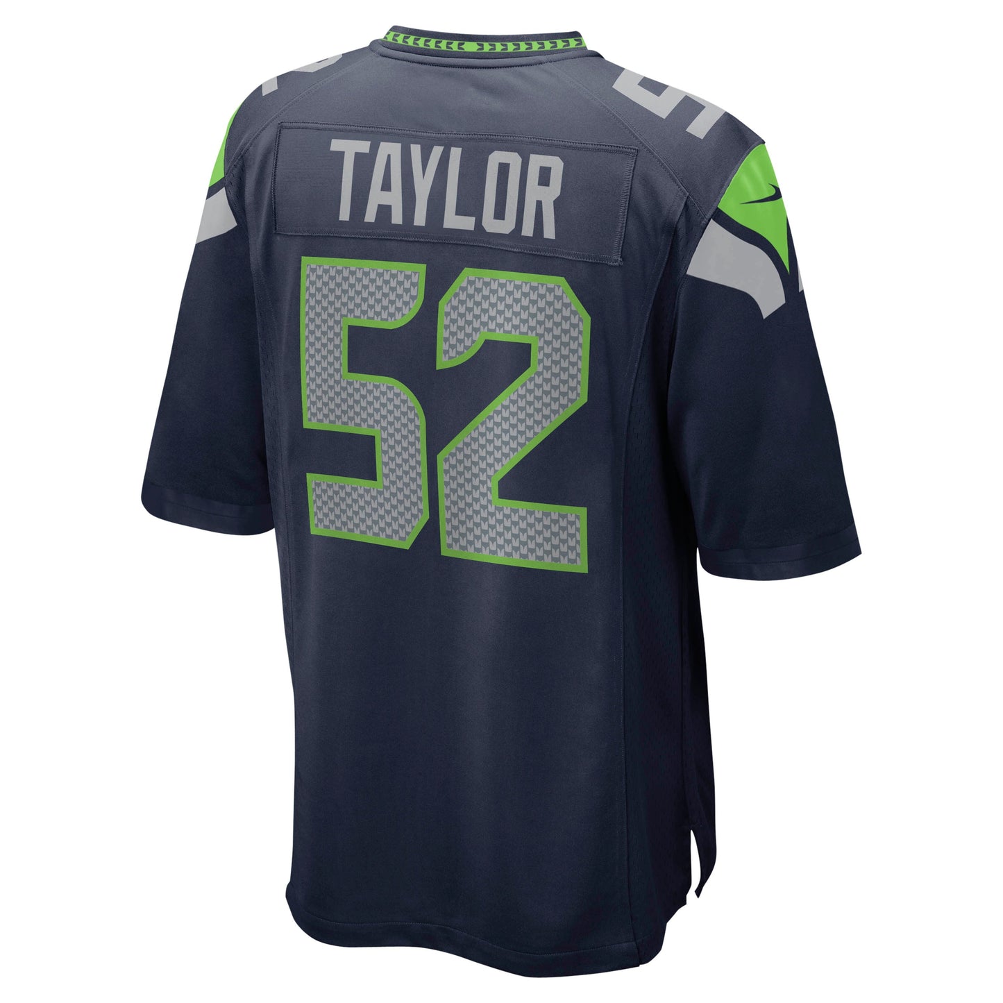Darrell Taylor Seattle Seahawks Game Jersey - College Navy