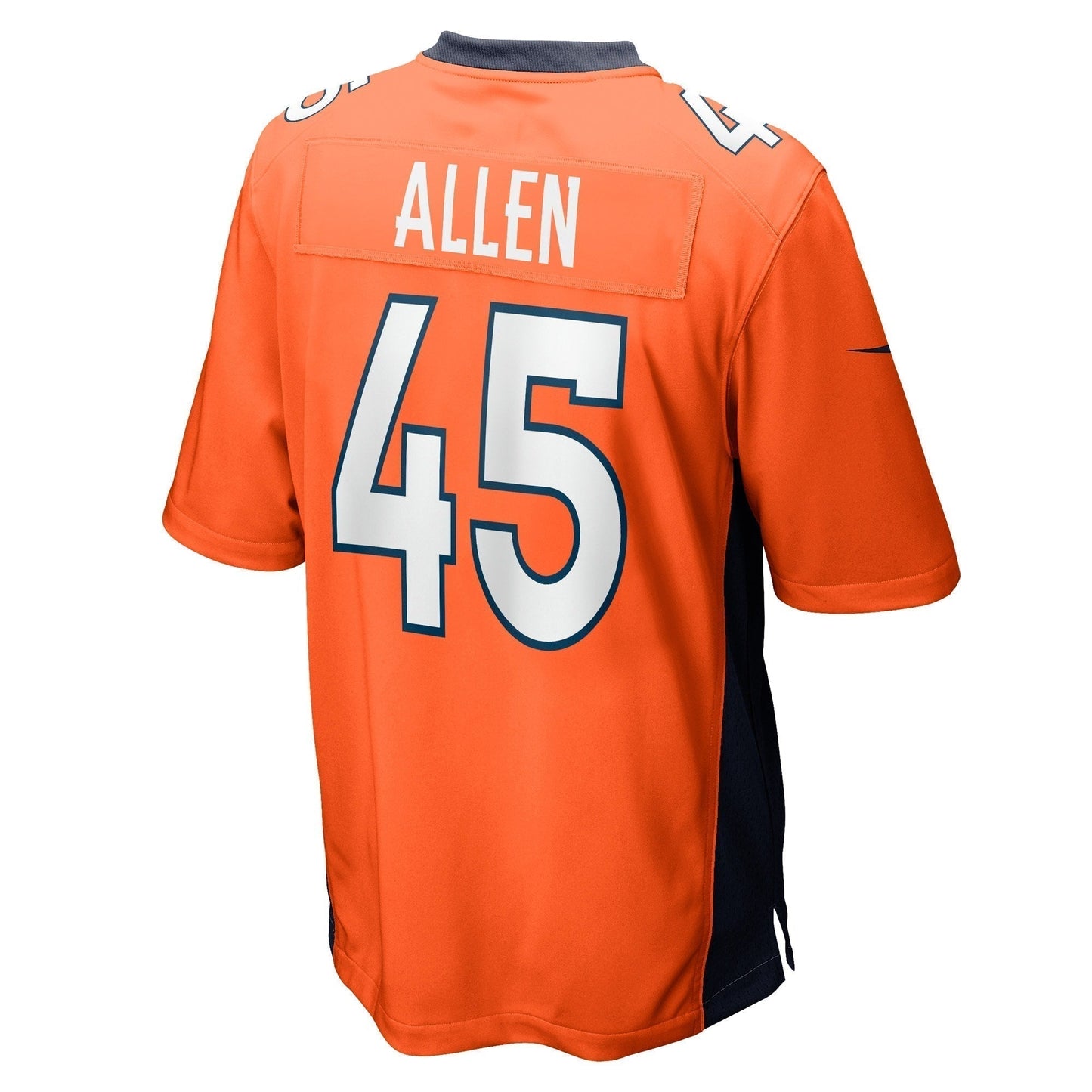 Christopher Allen Denver Broncos Game Jersey - Orange