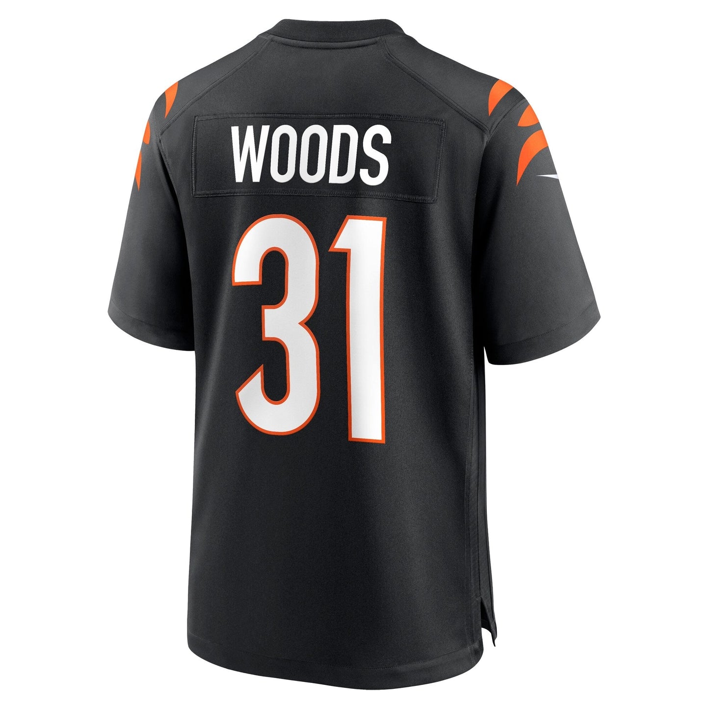 Ickey Woods Cincinnati Bengals Retired Game Jersey - Black