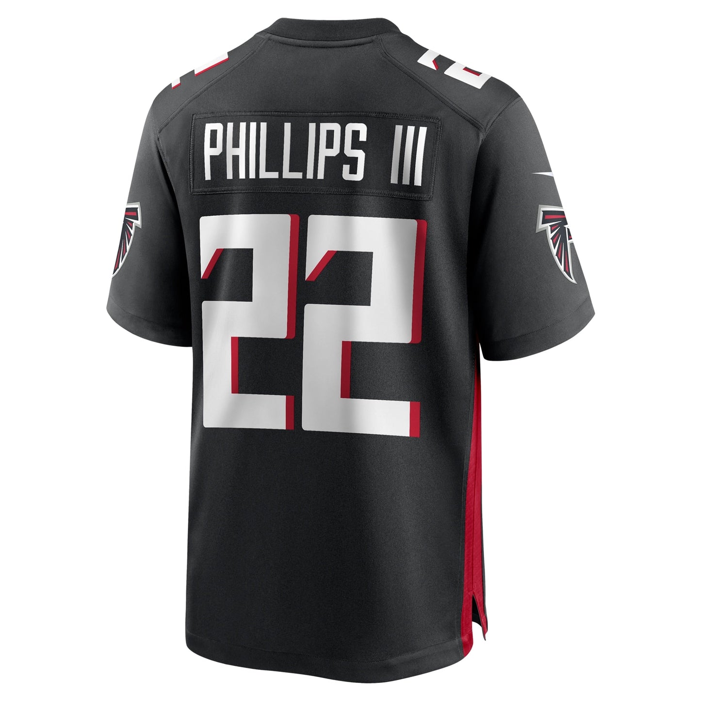 Clark Phillips III Atlanta Falcons Team Game Jersey - Black