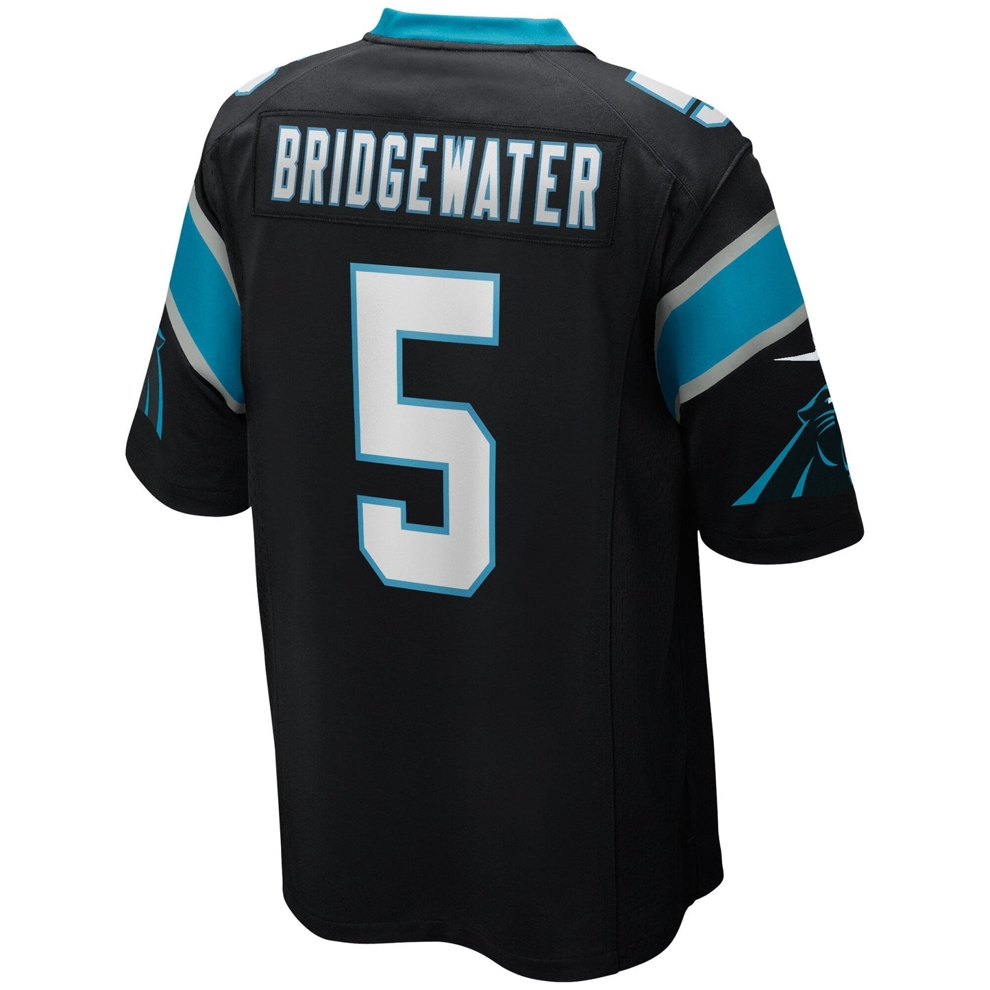 Teddy Bridgewater Carolina Panthers Game Jersey - Black