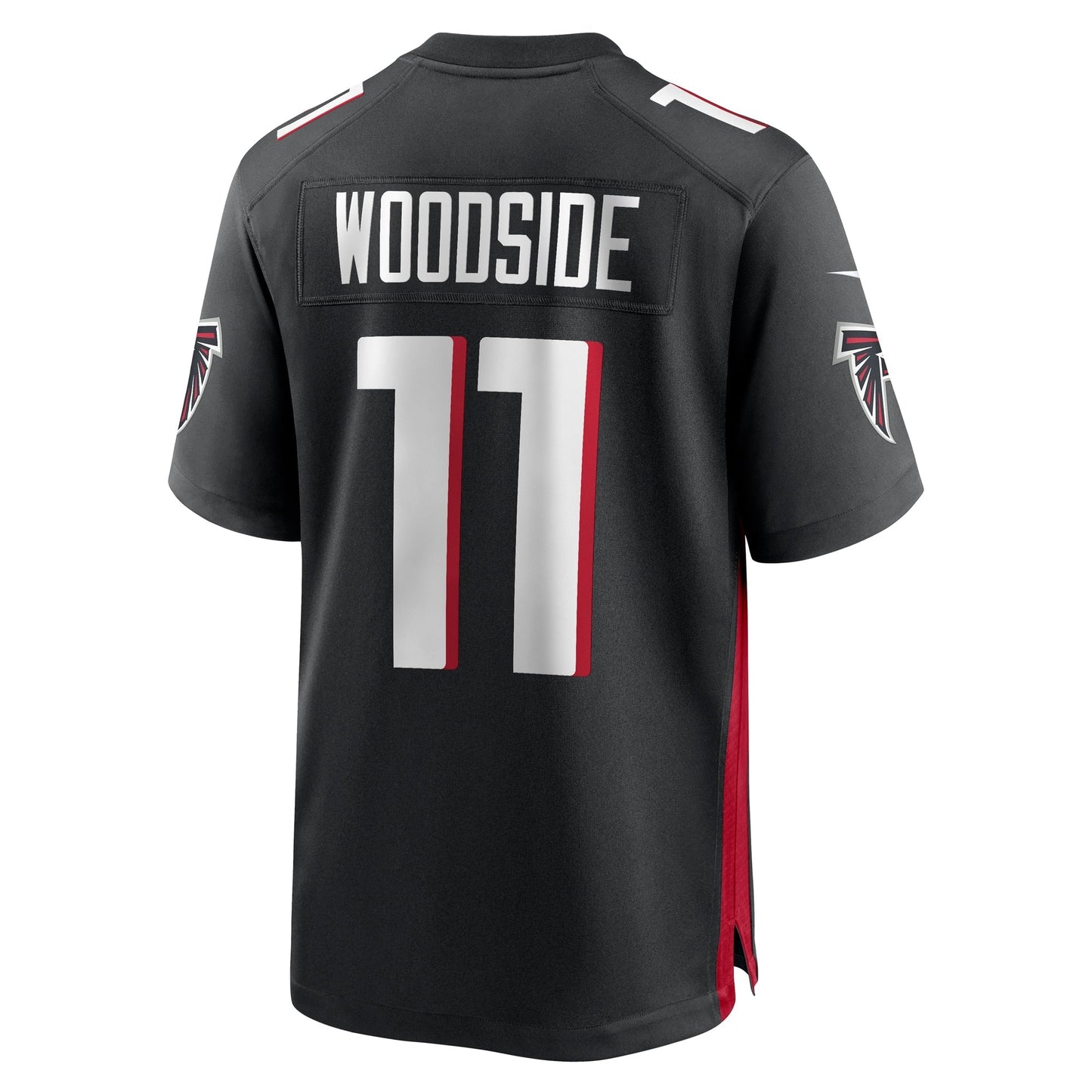 Logan Woodside Atlanta Falcons Team Game Jersey - Black