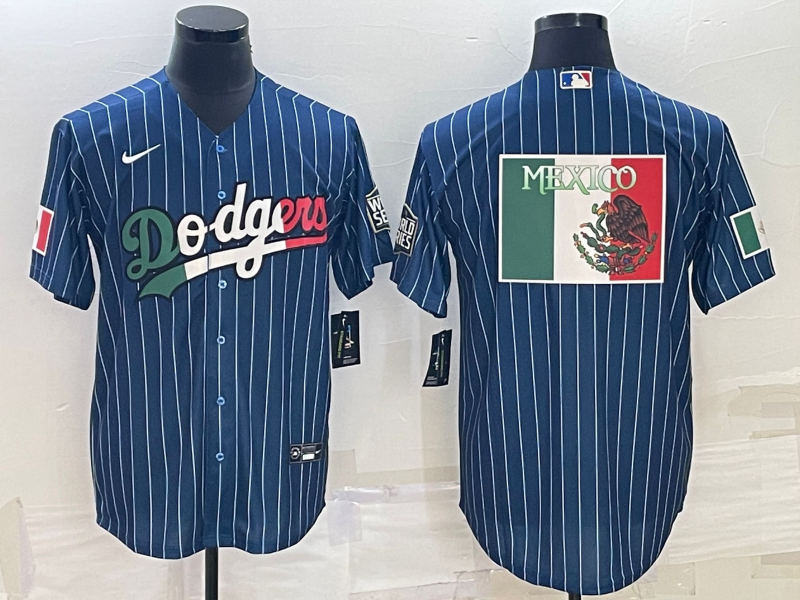 Men's Los Angeles Dodgers1 Royal Authentic Player Jersey