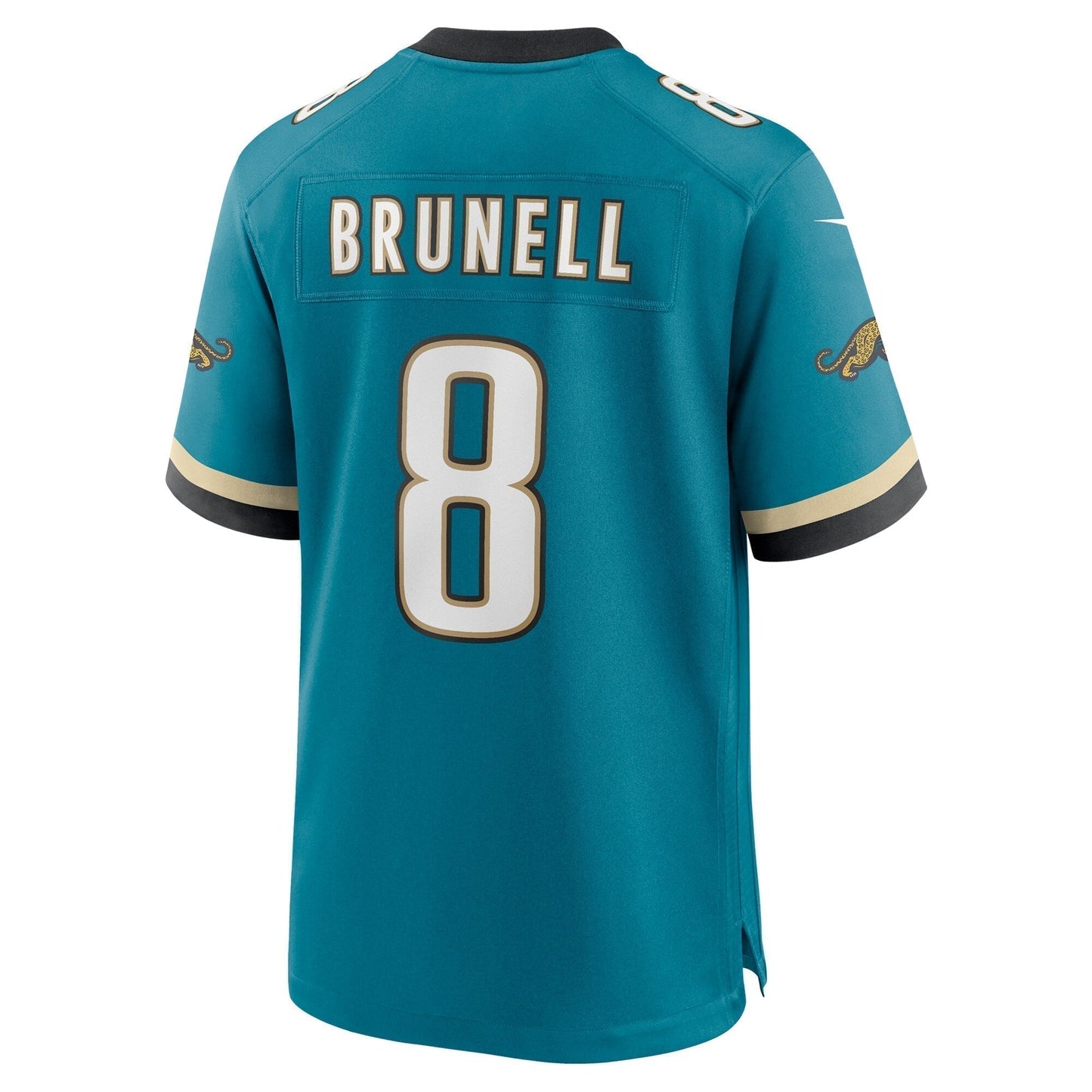 Mark Brunell Jacksonville Jaguars Prowler Throwback Retired Game Jersey - Teal
