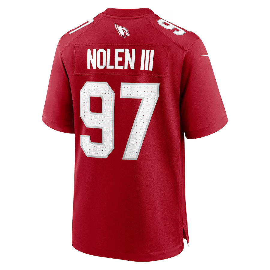 Arizona Cardinals Walter Nolen Cardinal 2025 NFL Draft First Round Pick Game Jersey