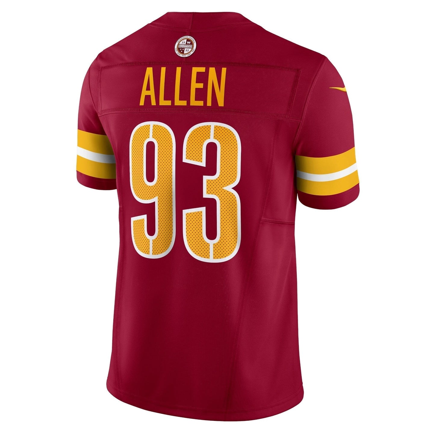 Jonathan Allen Washington Commanders Vapor F.U.S.E. Limited Jersey - Burgundy