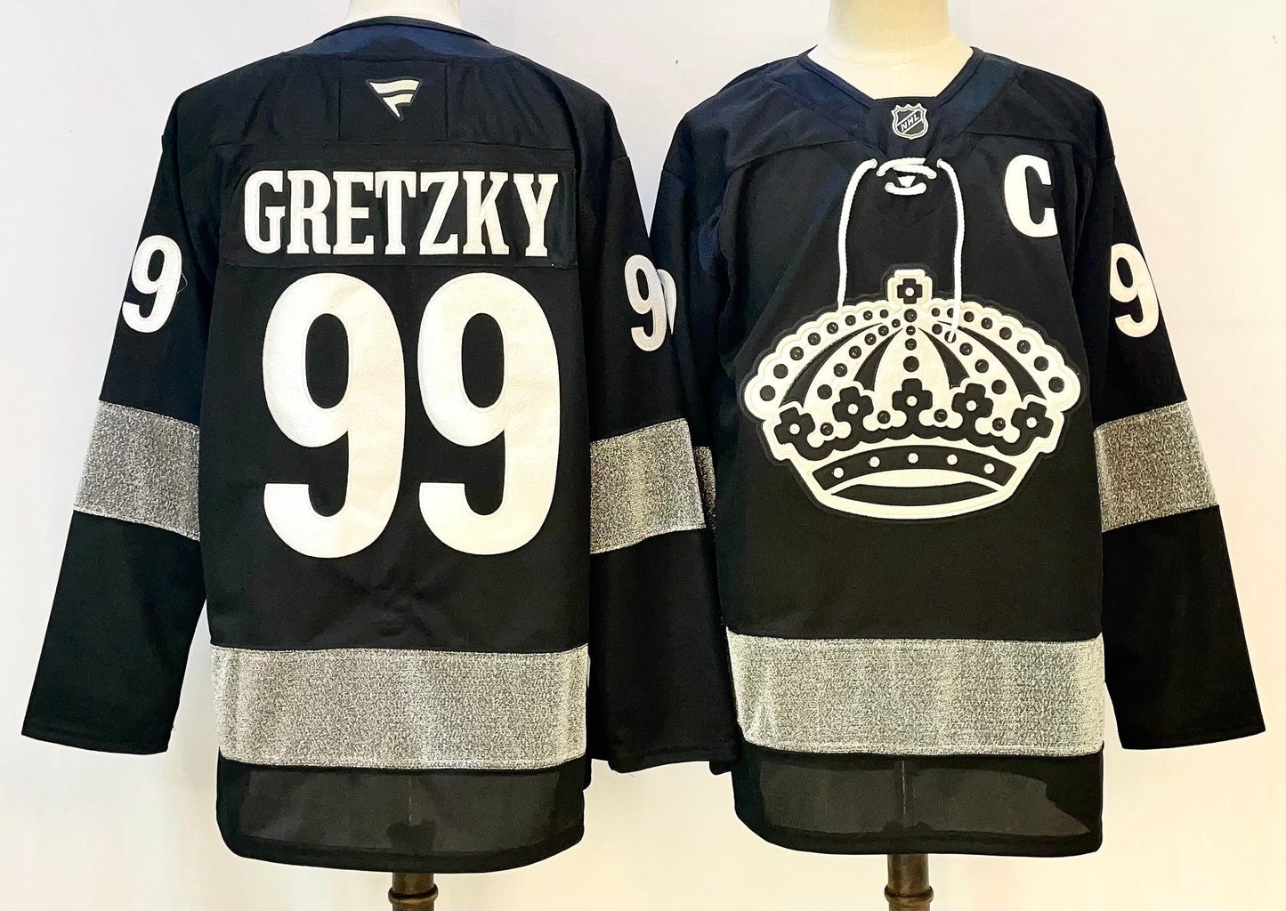 Men's Los Angeles Kings Wayne Gretzky #99 Fanatics Black Breakaway Player Jersey