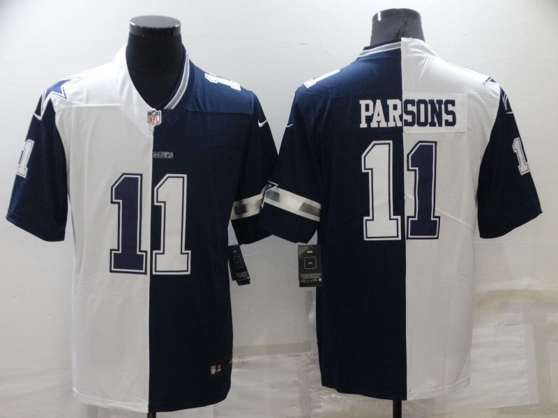 Men's Dallas Cowboys Micah Parsons White/Navy Game Jersey